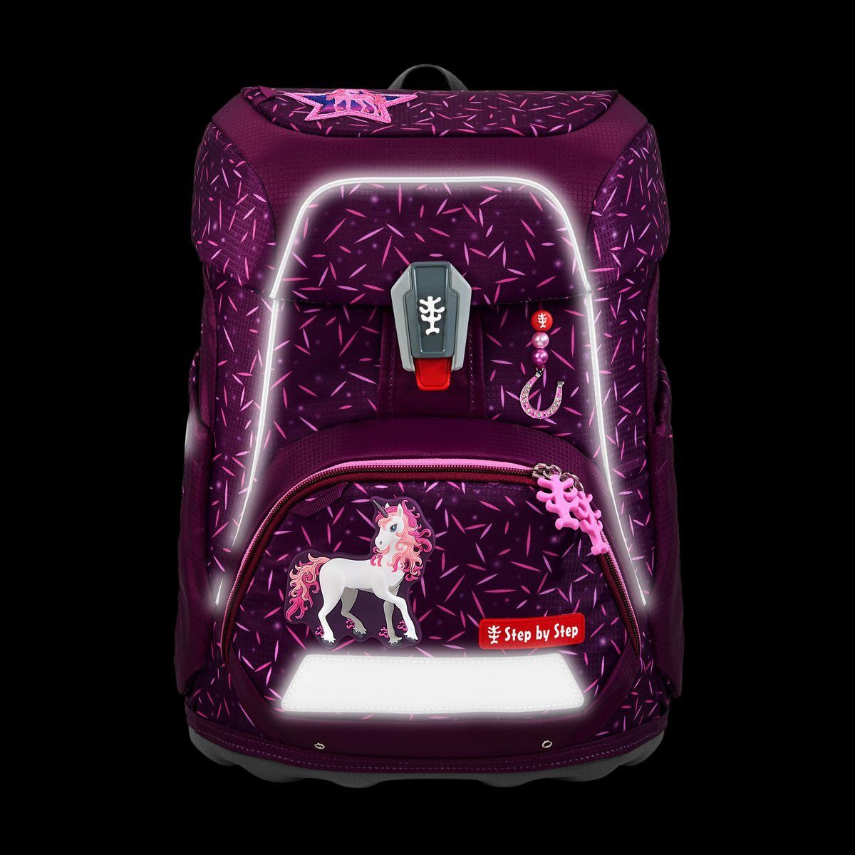Step by Step FIT Schulranzen-Set "Pretty Unicorn Nuala", 5-teilig