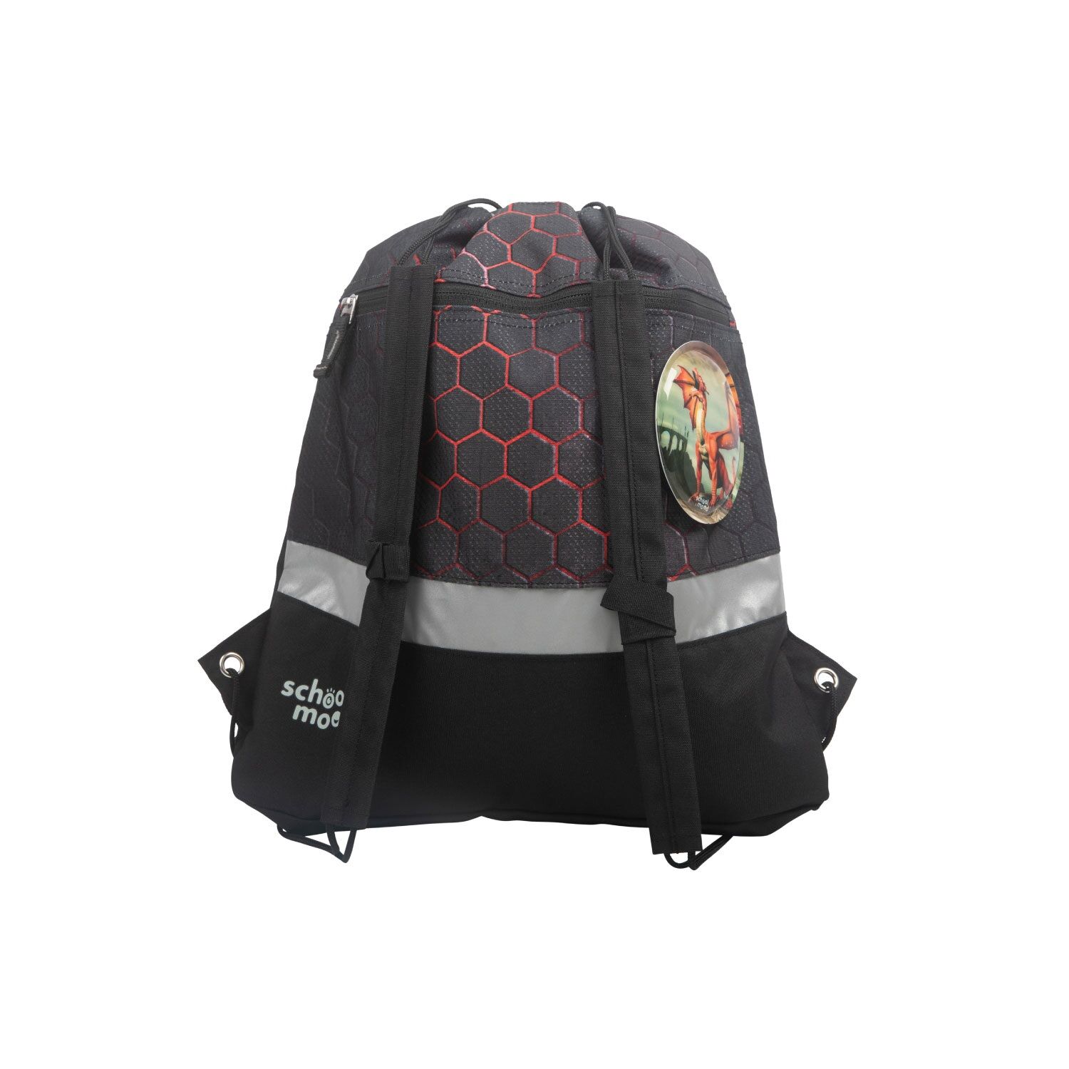 School Mood Champion Maxx Pro Mika (Drache), 7-tlg. Schulranzenset