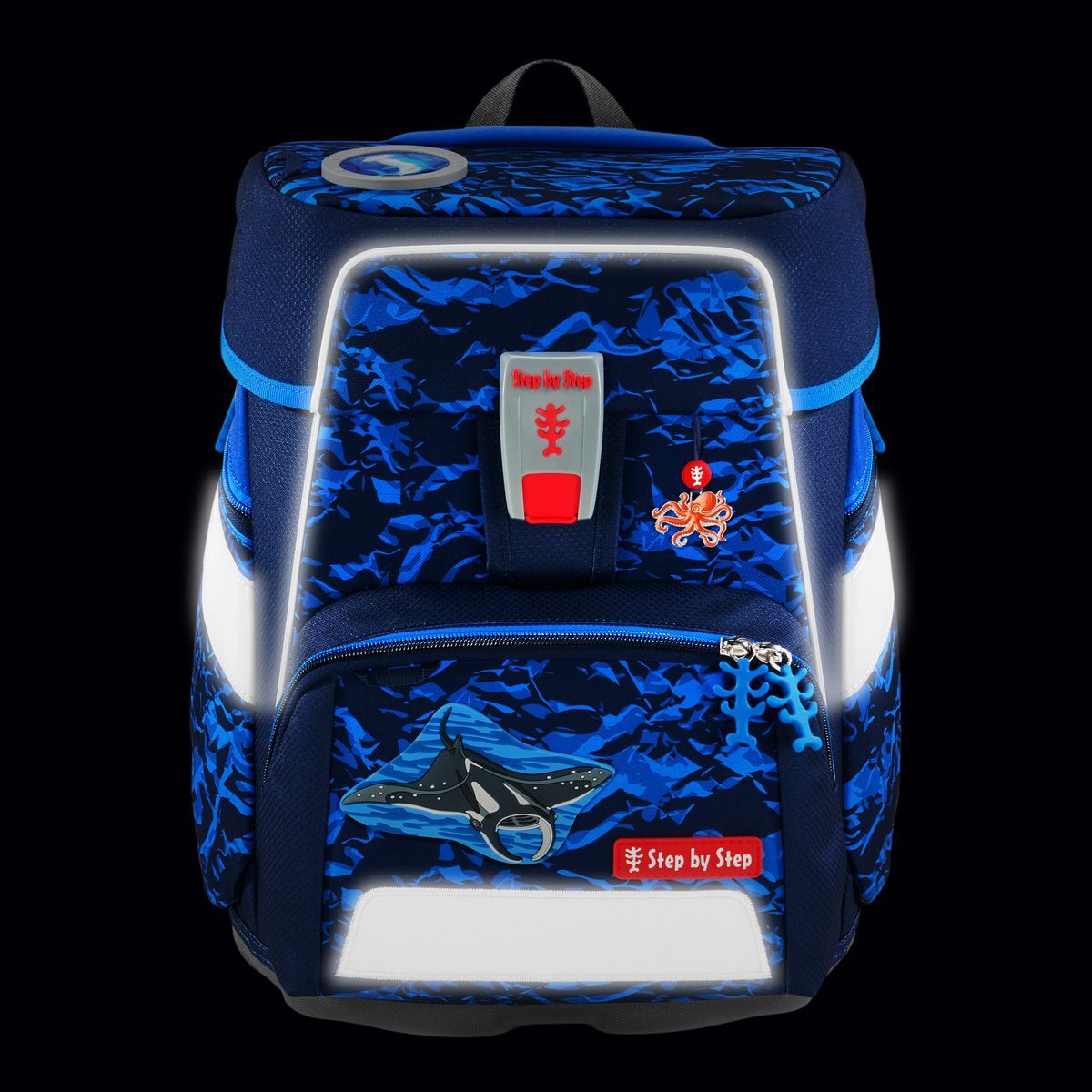 Step by Step SPACE Schulranzen-Set "Manta Rio", 5-teilig