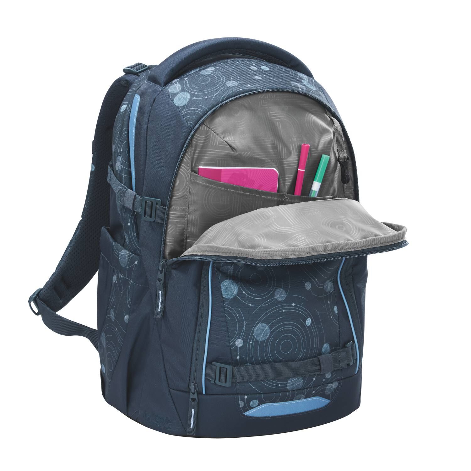 coocazoo Schulrucksack MATE, Blue Orbit