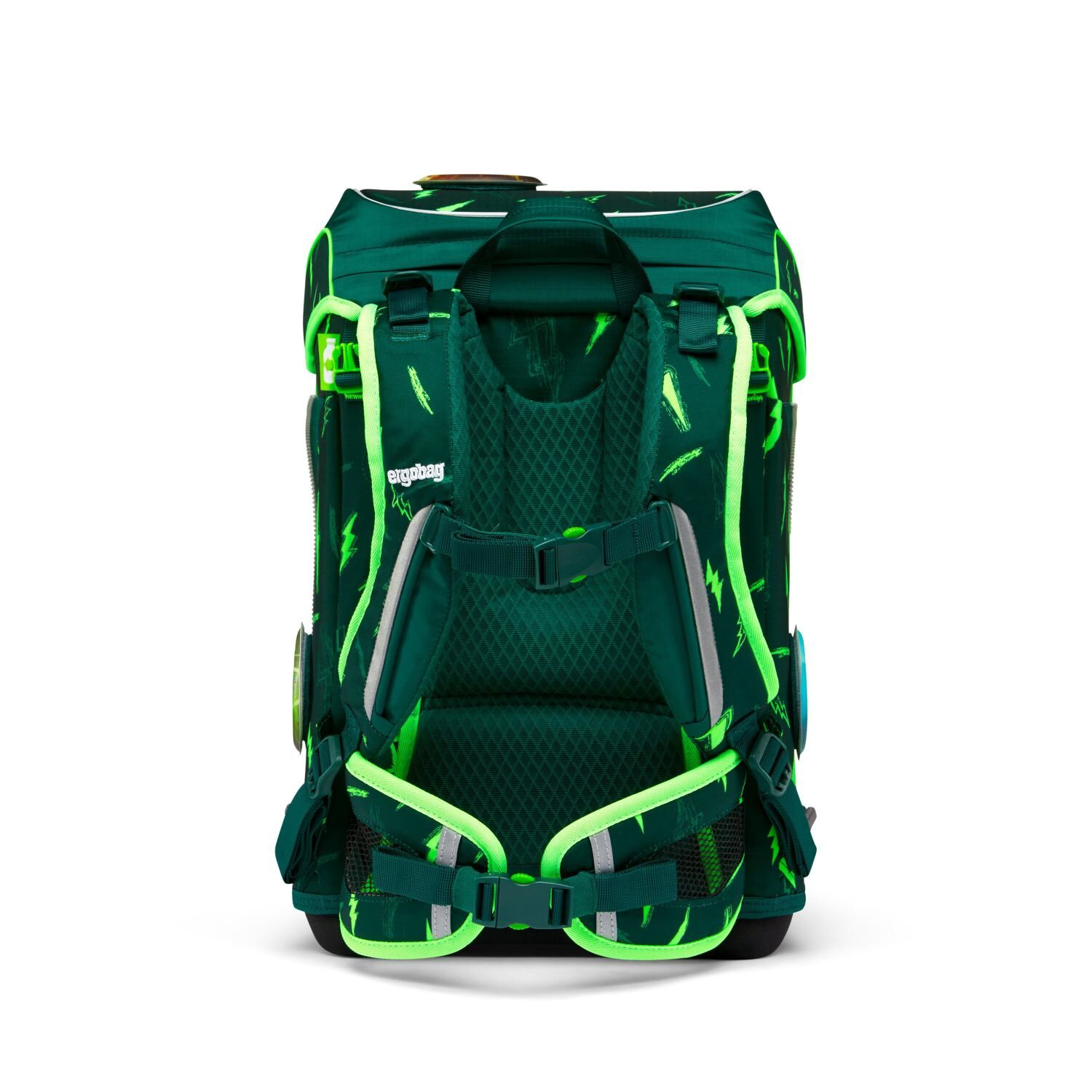 ergobag cubo light Schulranzen-Set Bärtastisch