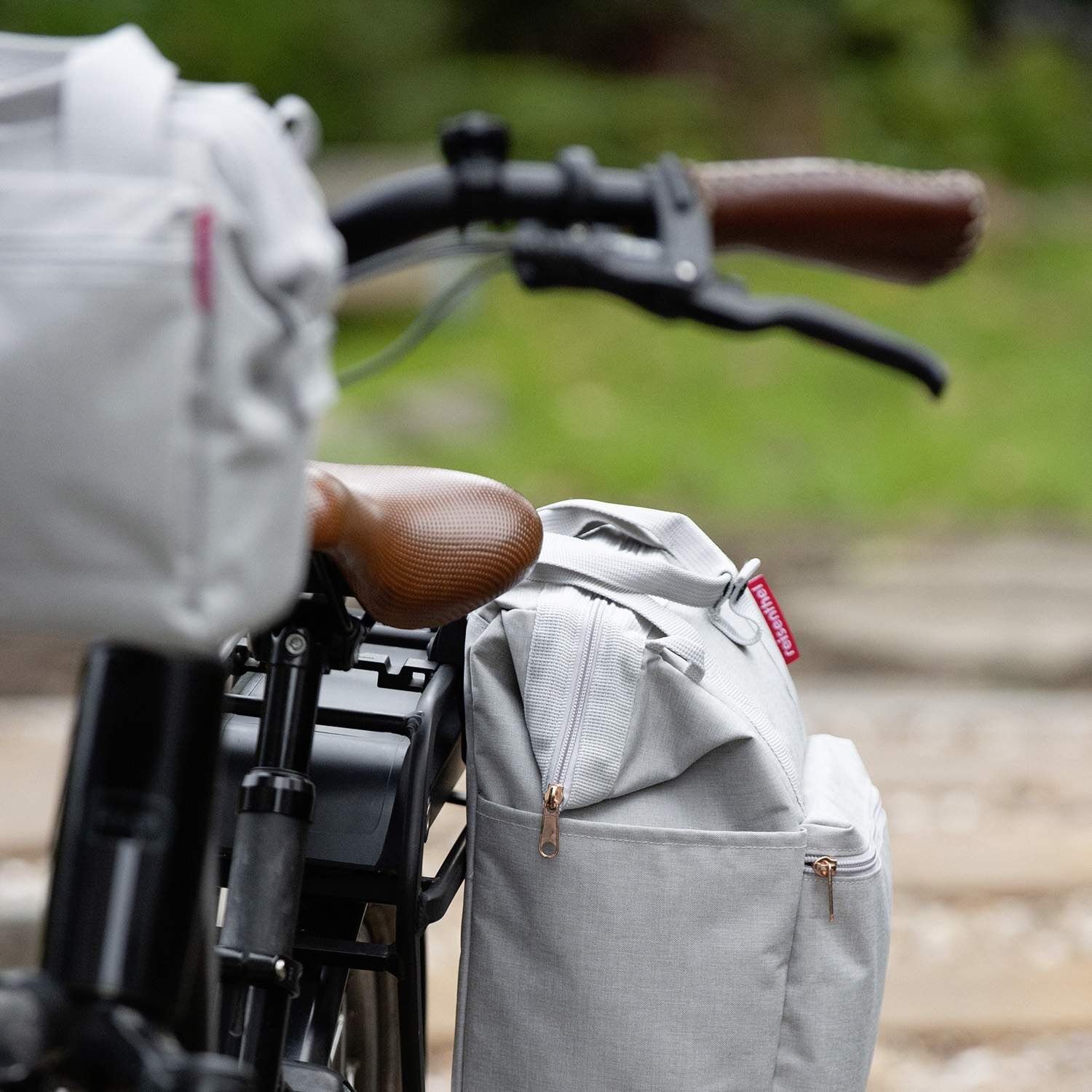 KLICKfix Fahrradtasche ROOMY GT TWIST SKY ROSE
