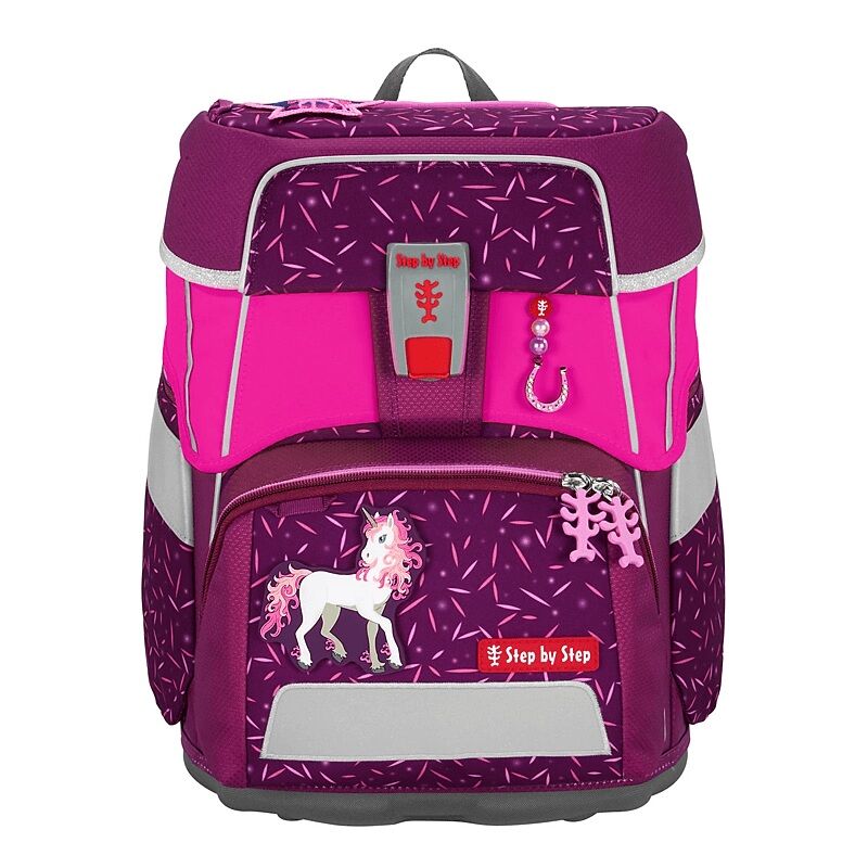 Step by Step Neon Pull-Over für die Schulranzenmodelle SPACE, CLOUD, GIANT, BASIS, Pink