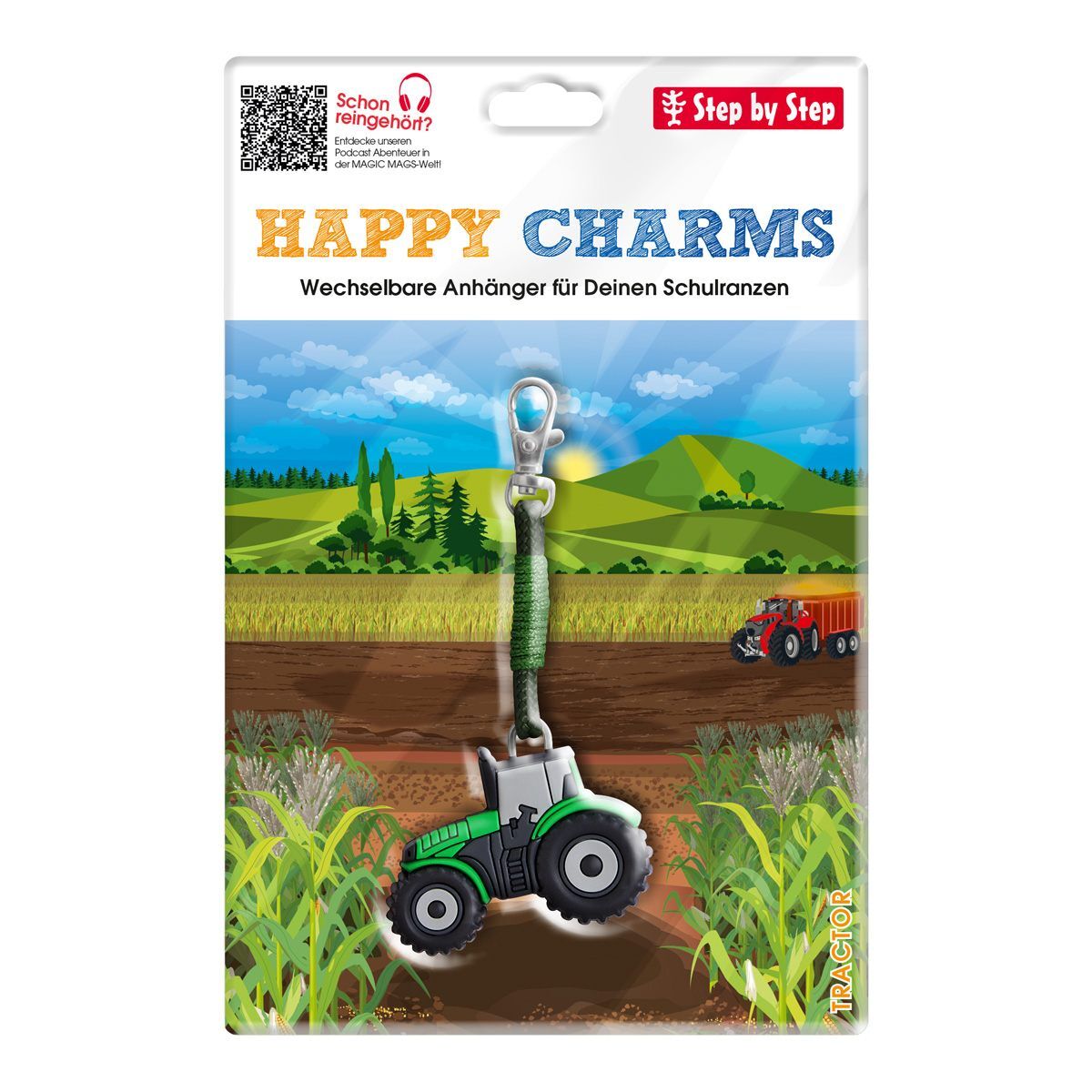 Step by Step HAPPY CHARMS "Tractor"
