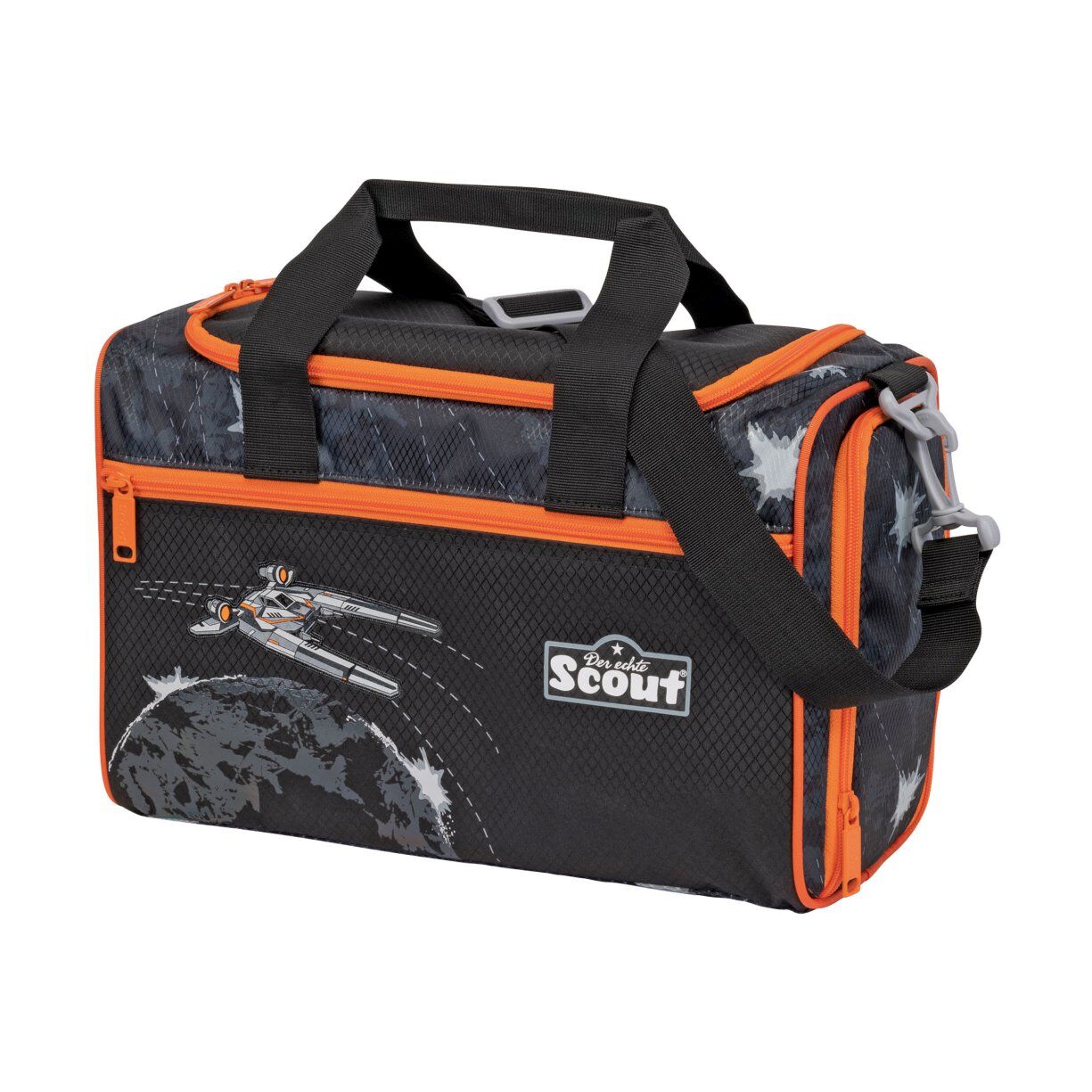 Scout Sunny Schulranzen-Set 4tlg LED space command