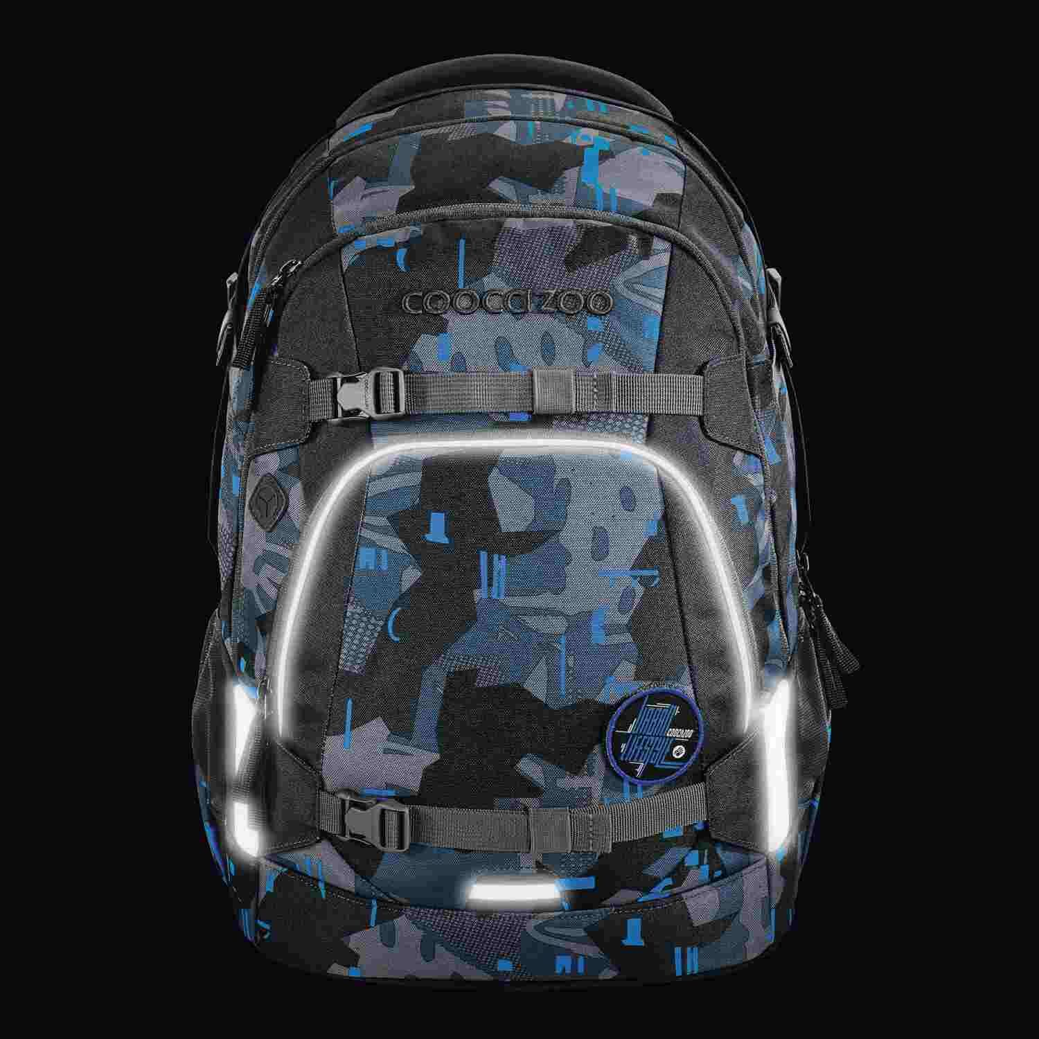 coocazoo Schulrucksack MATE, Blue Craft