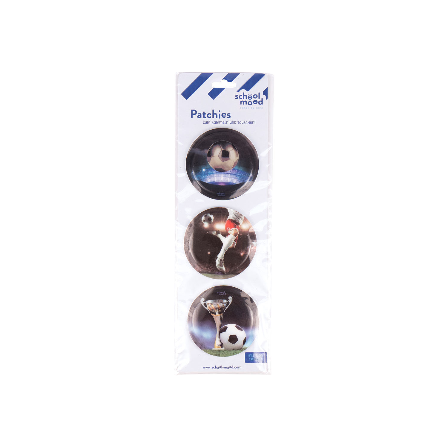 School Mood 6er Patchy-Set Fußball
