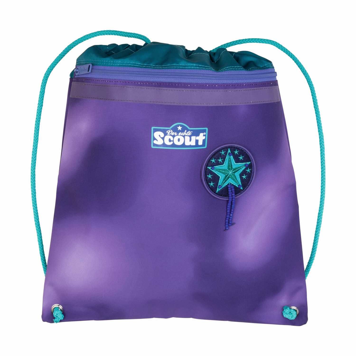 Scout Genius Exklusiv Superflash Purple Magic Schulranzen-Set 4-teilig Scout Genius Exklusiv Superflash Purple Magic Schulranzen-Set 4-teilig