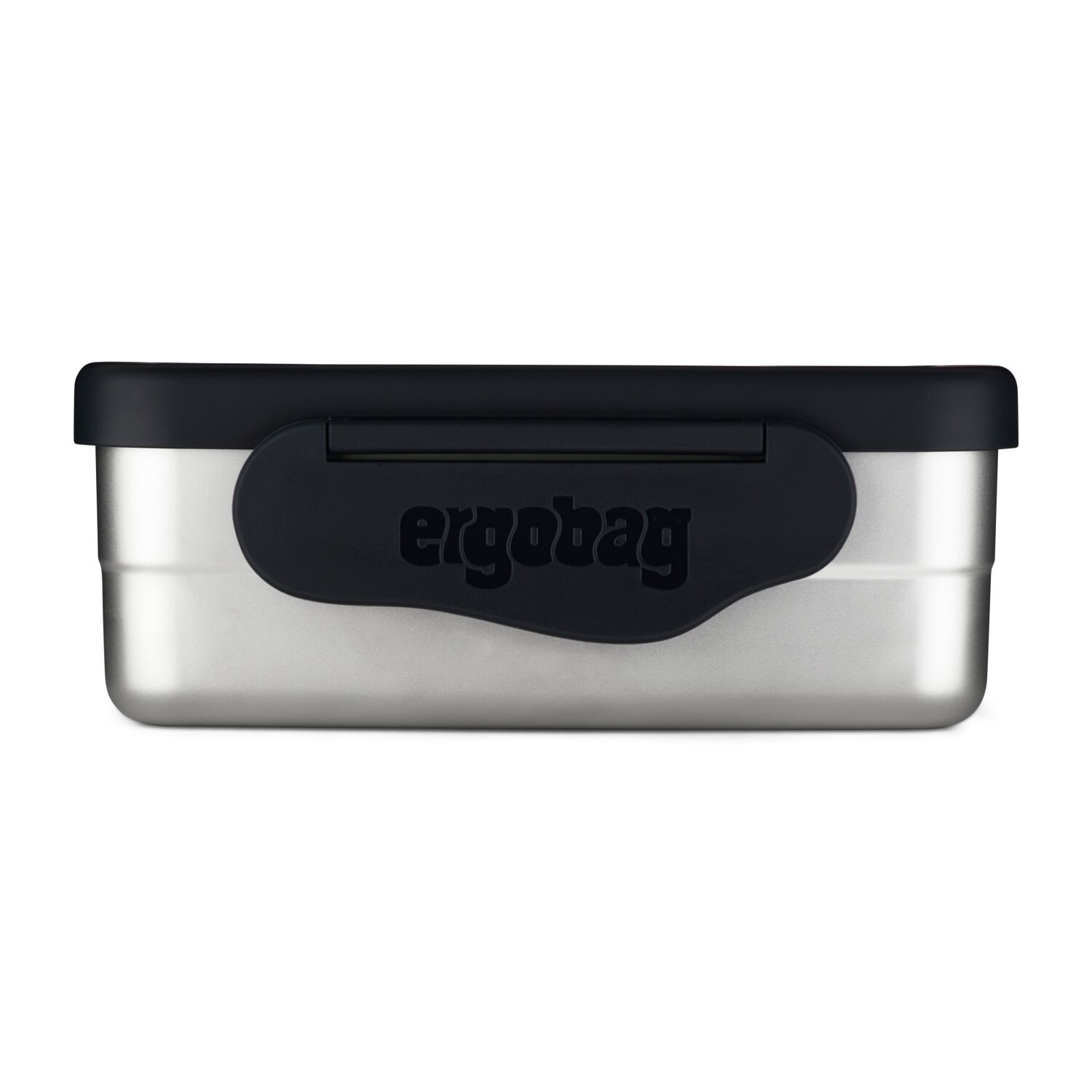 ergobag Edelstahl-Brotdosen Schwarz