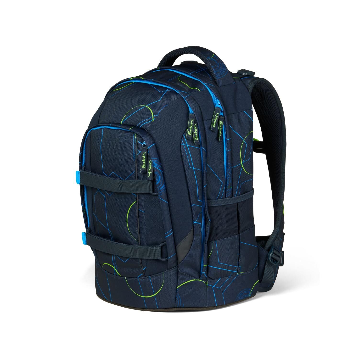 Satch pack Schulrucksack Blue Tech New