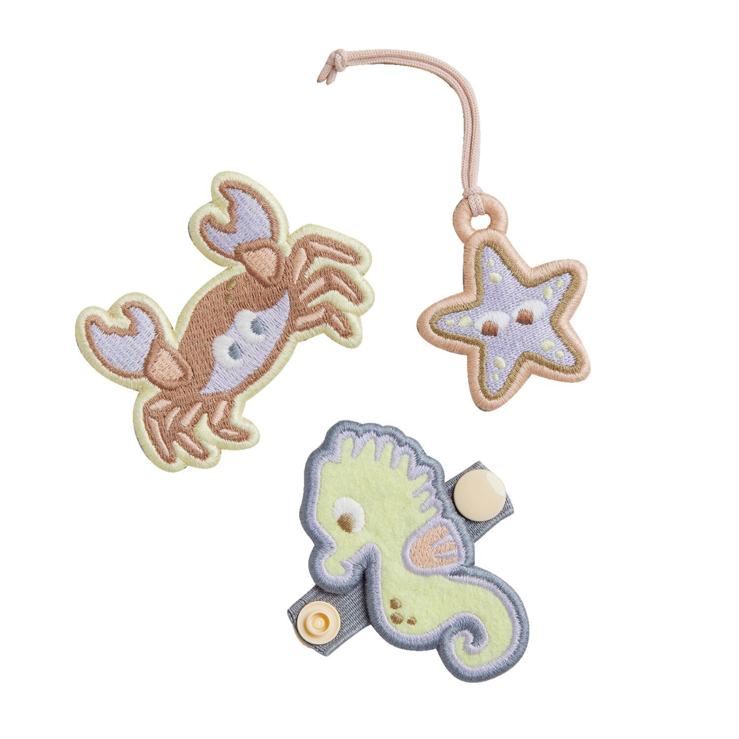 GOT BAG KIDS PATCH SET SEAHORSE multi