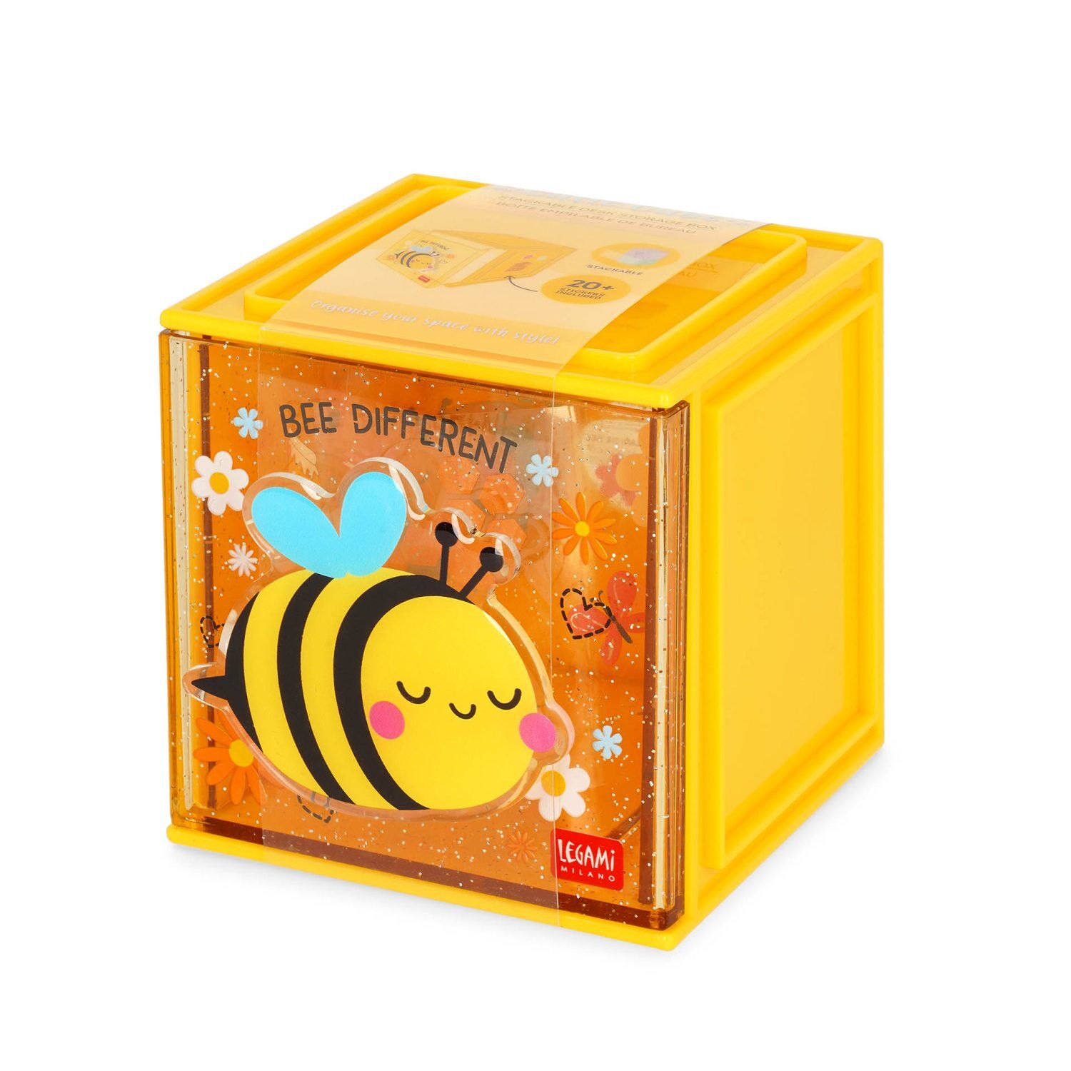 Legami Schreibtisch Organizer - CUTIE CUBE - BEE