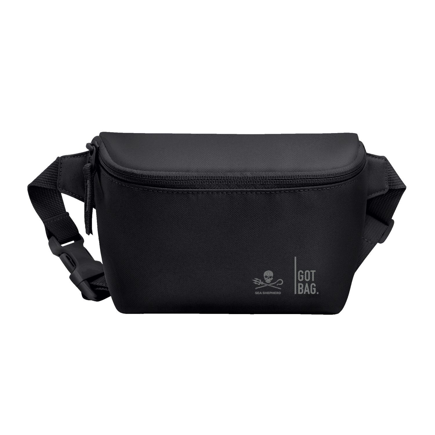 GOT BAG Bauchtasche HIP BAG 2.0 MONOCHROME SEA SHEPHERD black