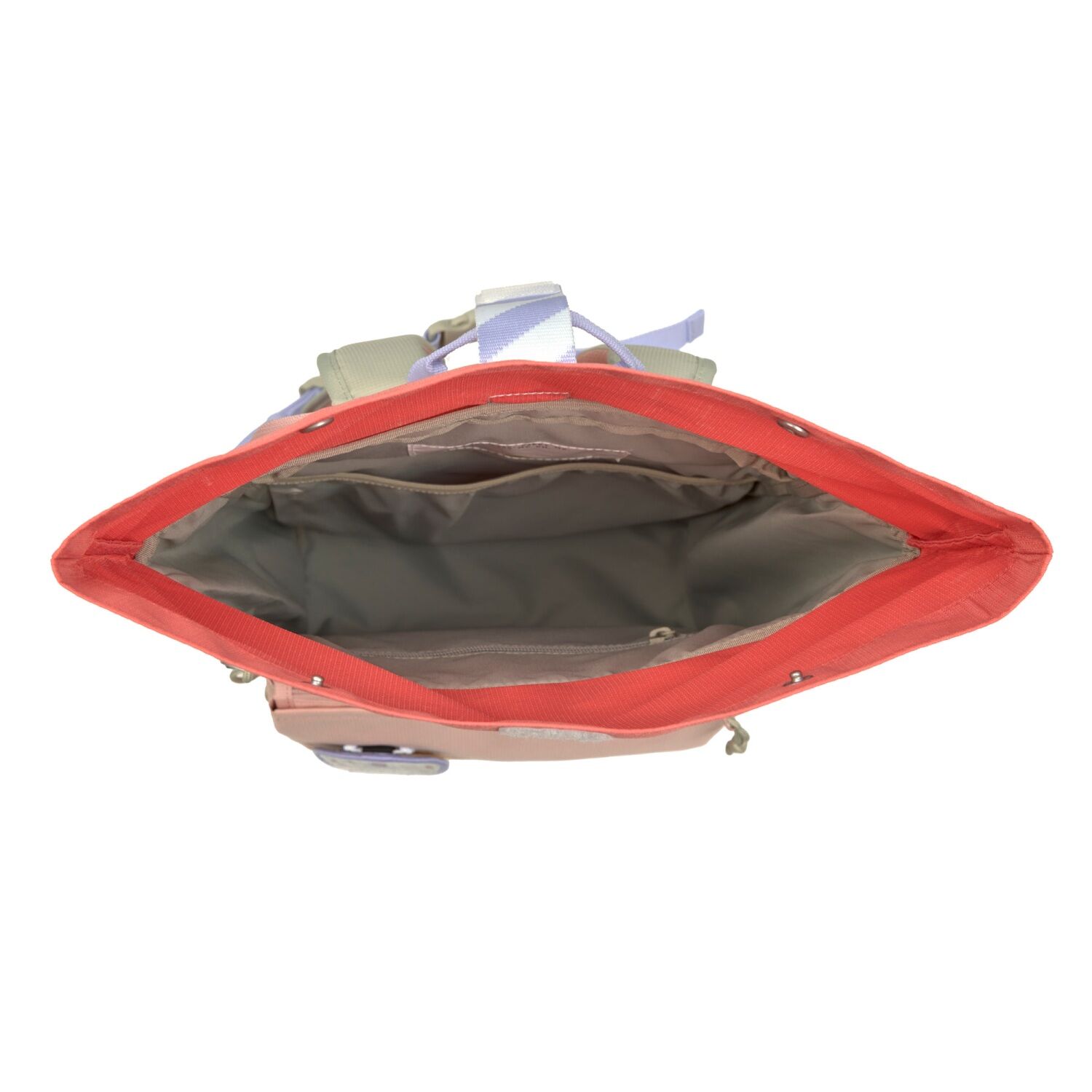 Lässig Kinderrucksack - Medium Rolltop Backpack Sunny Explorer Rosa Pink