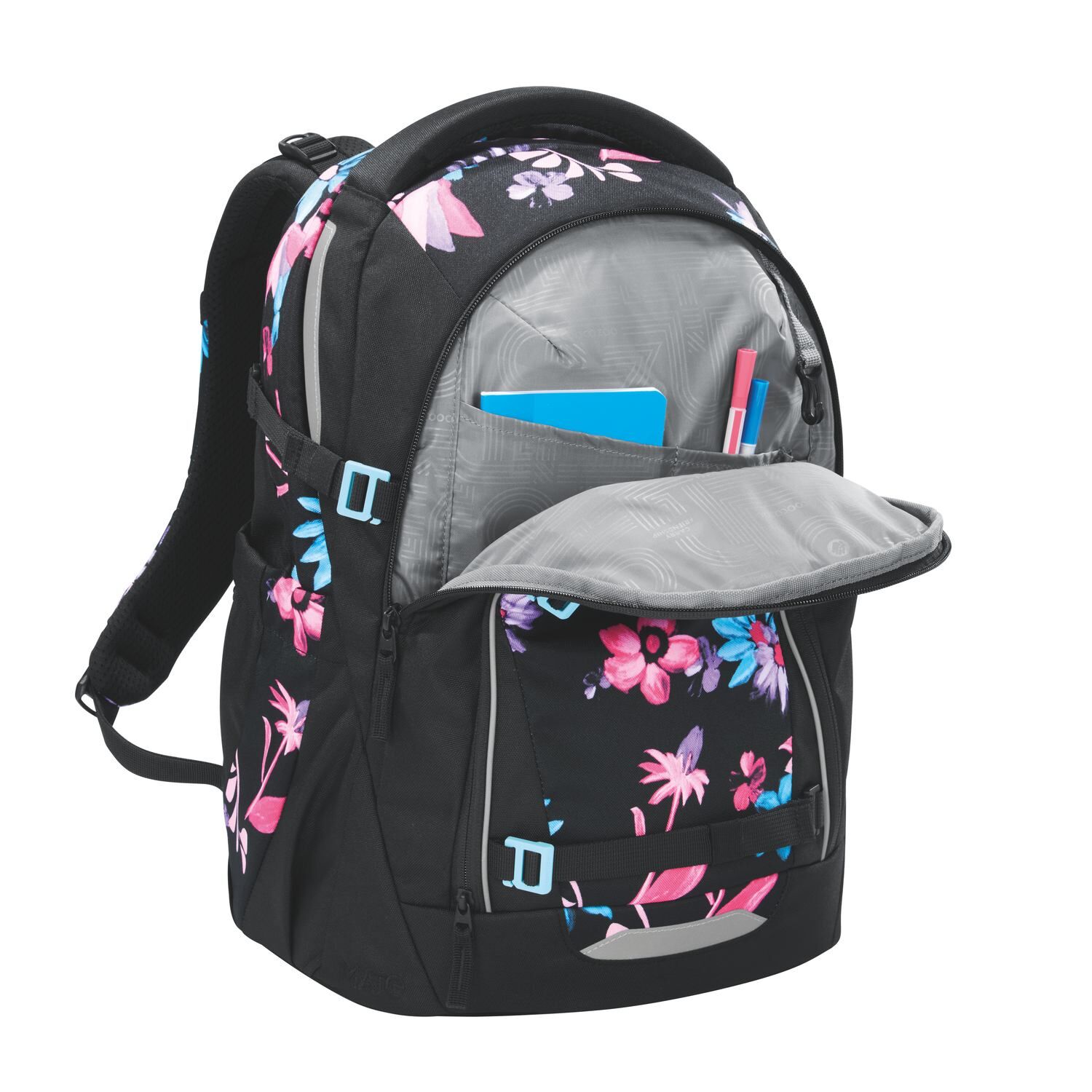 coocazoo Schulrucksack MATE, Floral Artnight