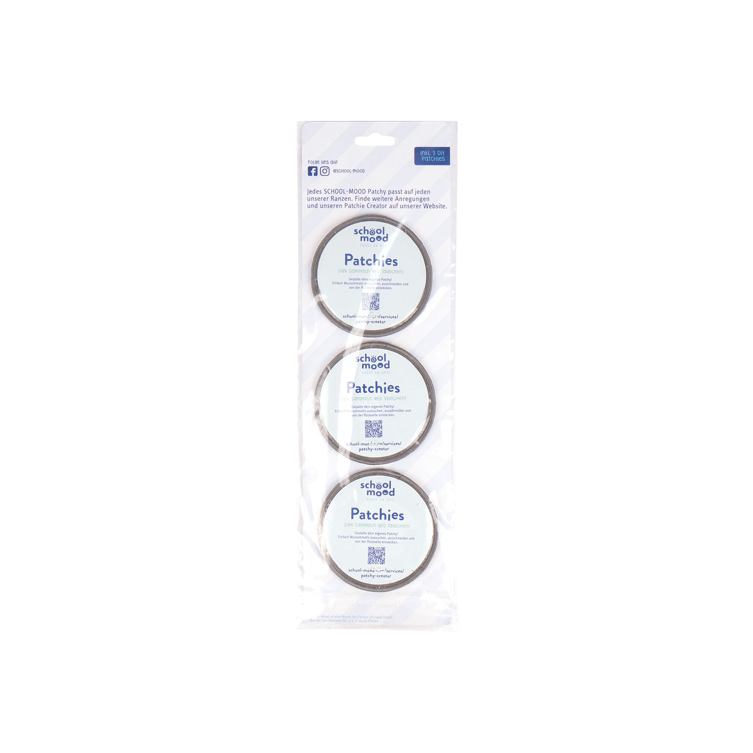 School Mood 6er Patchy-Set Polizei