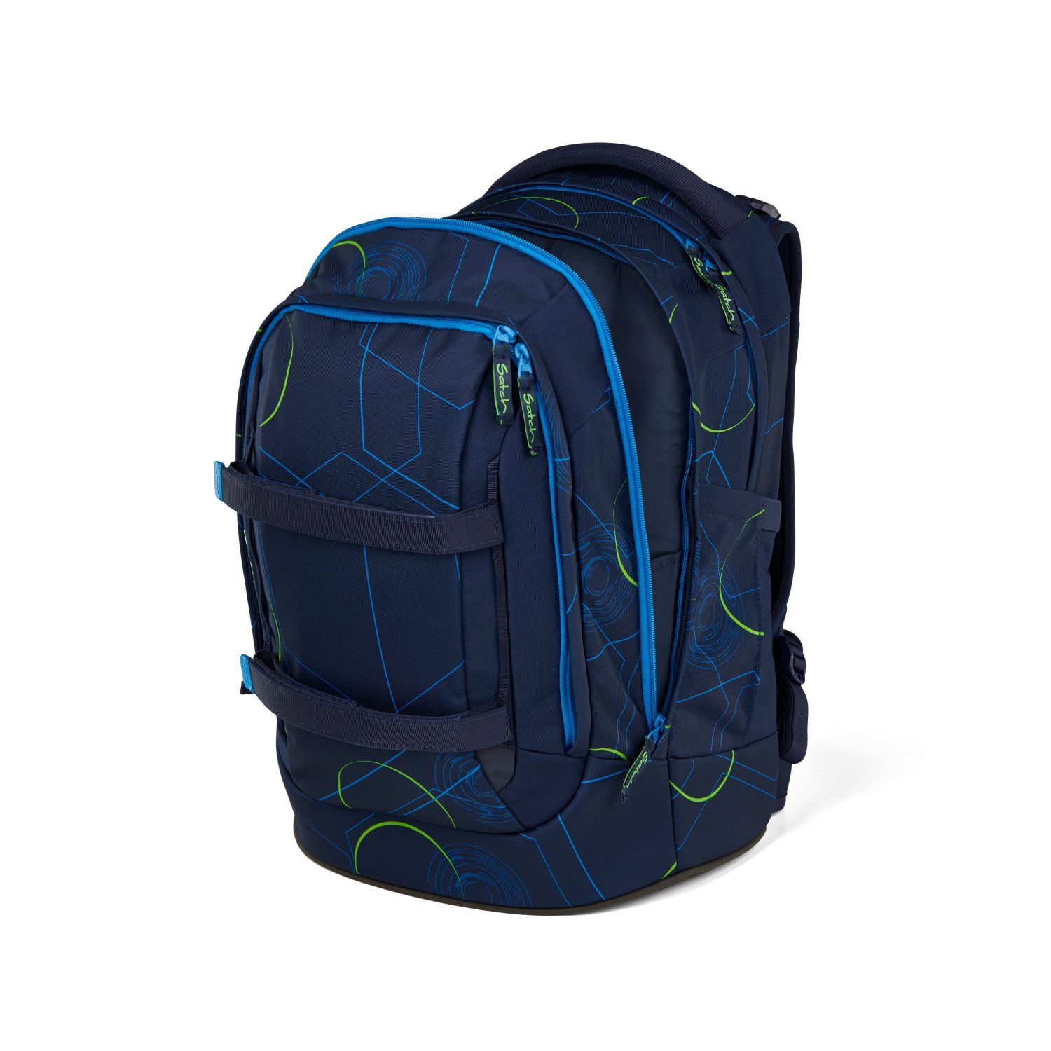 Satch pack Schulrucksack Blue Tech dunkelblau Satch pack Schulrucksack Blue Tech dunkelblau