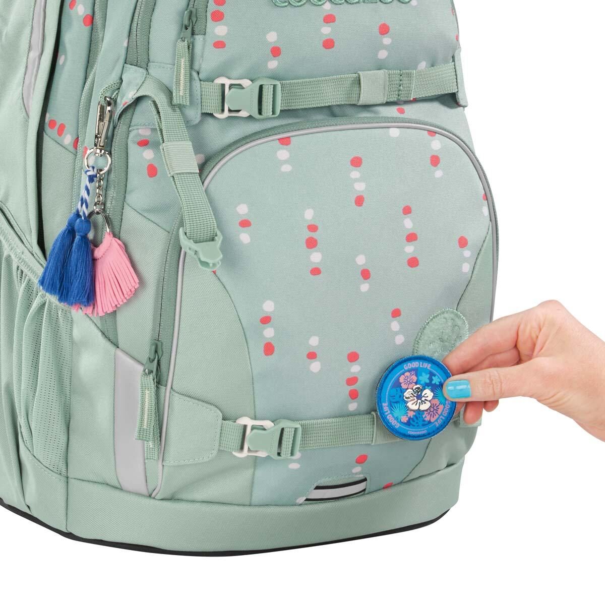 coocazoo Schulrucksack PORTER, Dancing Dots