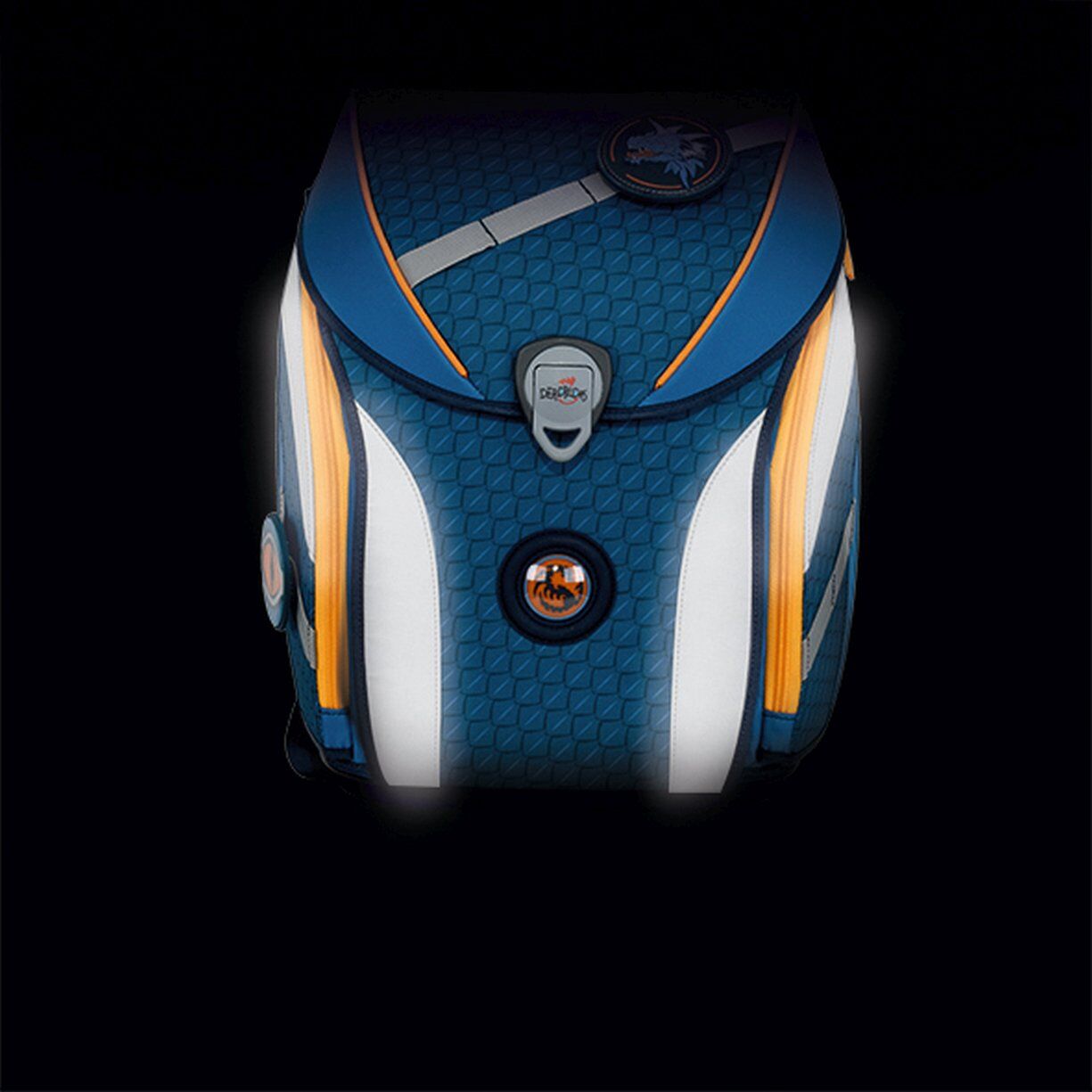 DerDieDas Ergoflex MAX Schulranzen-Set dragon eye