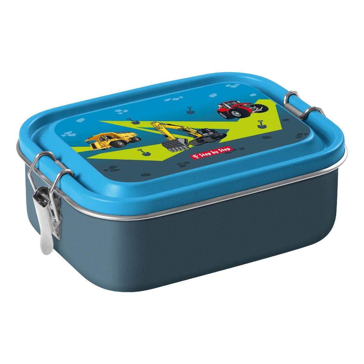 Step by Step Edelstahl-Lunchbox „Vehicle”