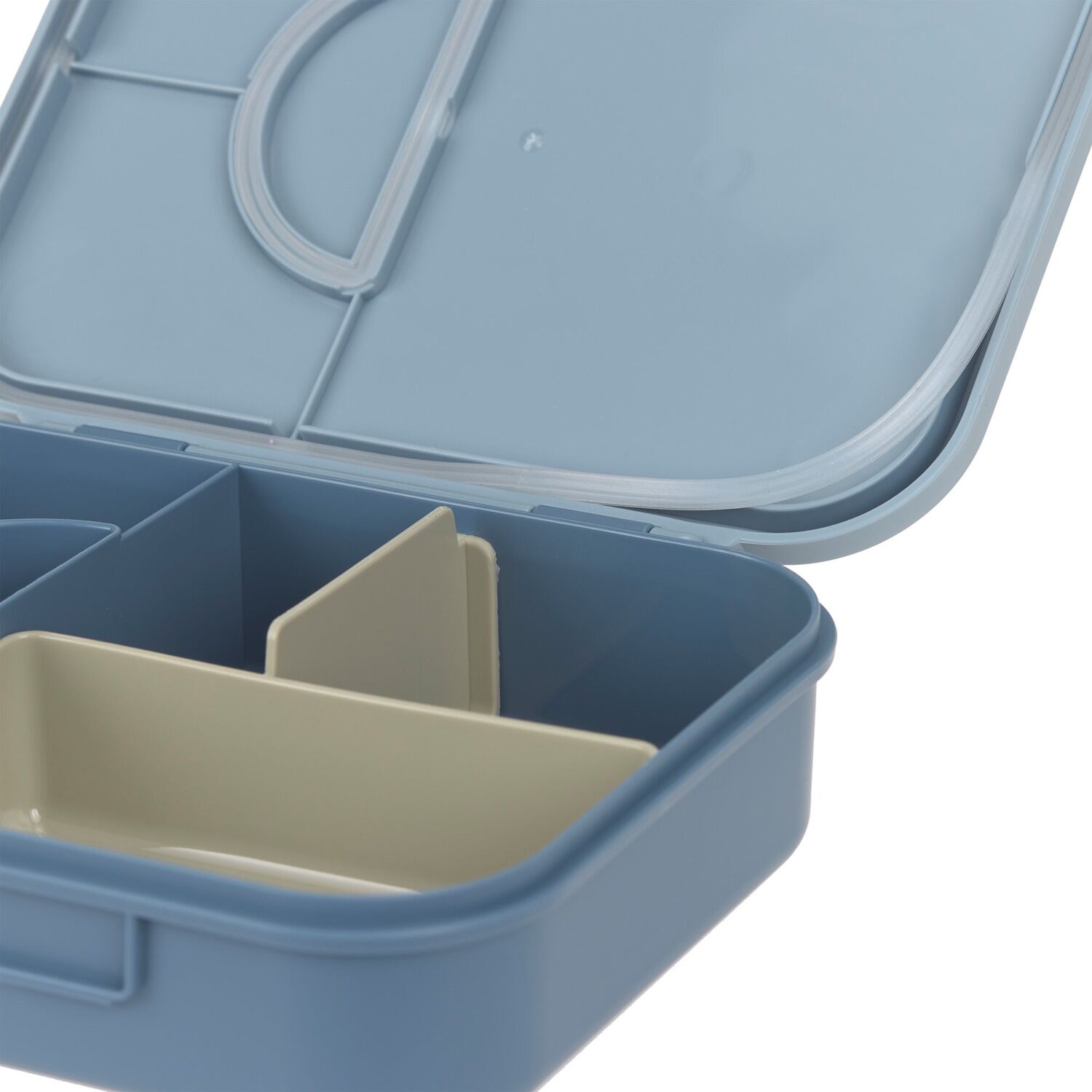 Lässig Brotdose Kinder - Bento Lunchbox Pattern Party, Blau