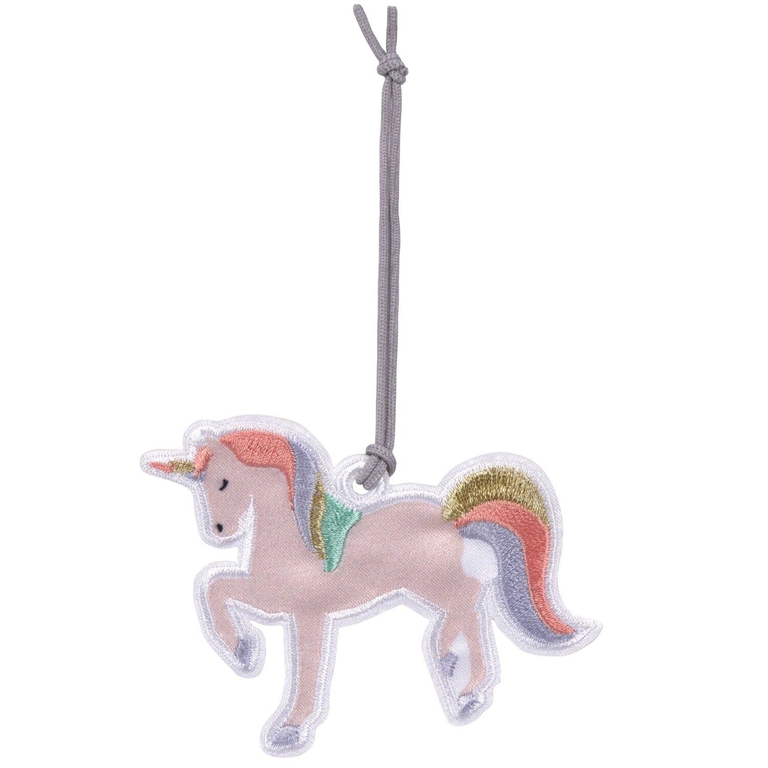 Lässig Anhänger & Patches - Schul Set Unique, Unicorn glitter