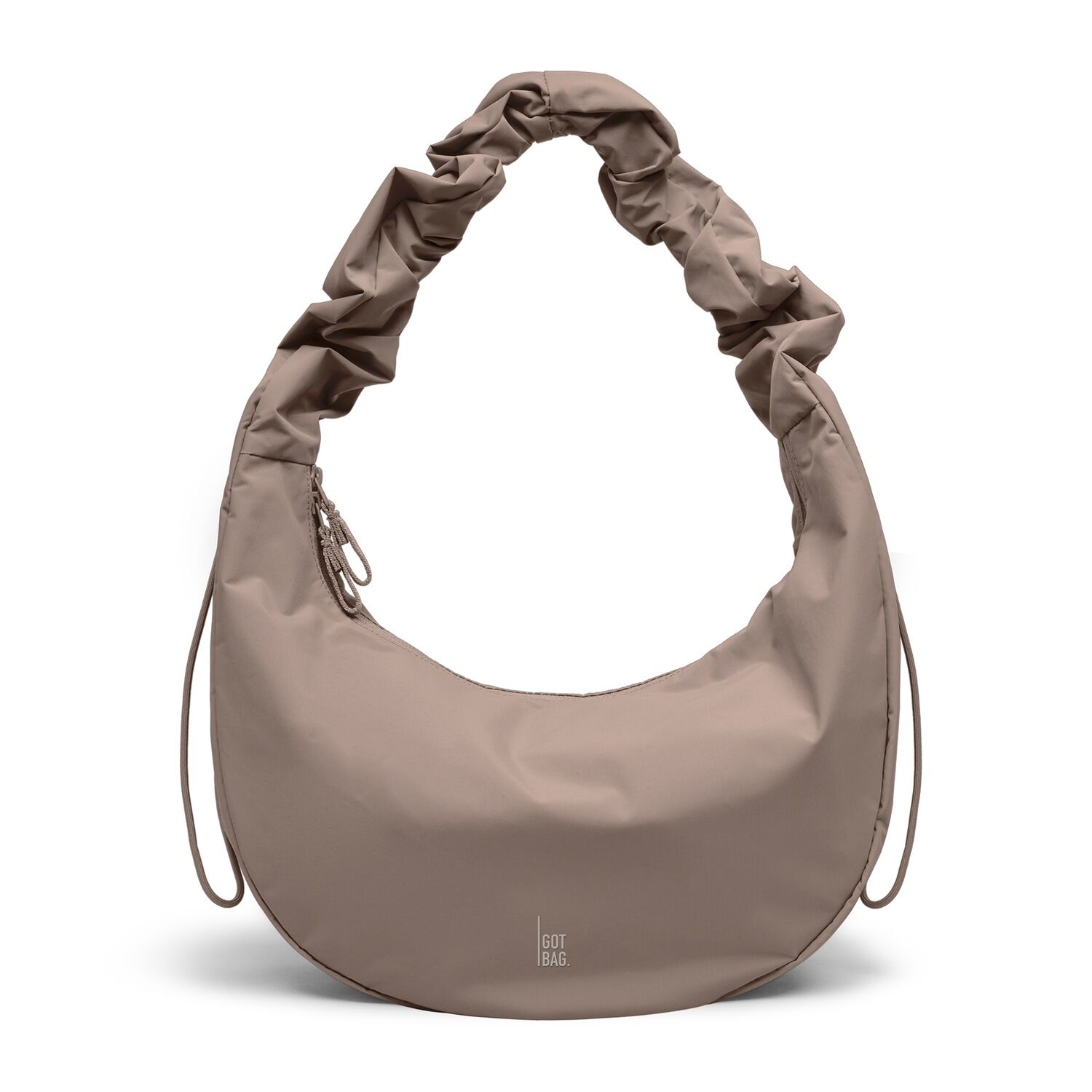 GOT BAG Umhängetasche MOON BAG RUFFLE MONOCHROME oyster