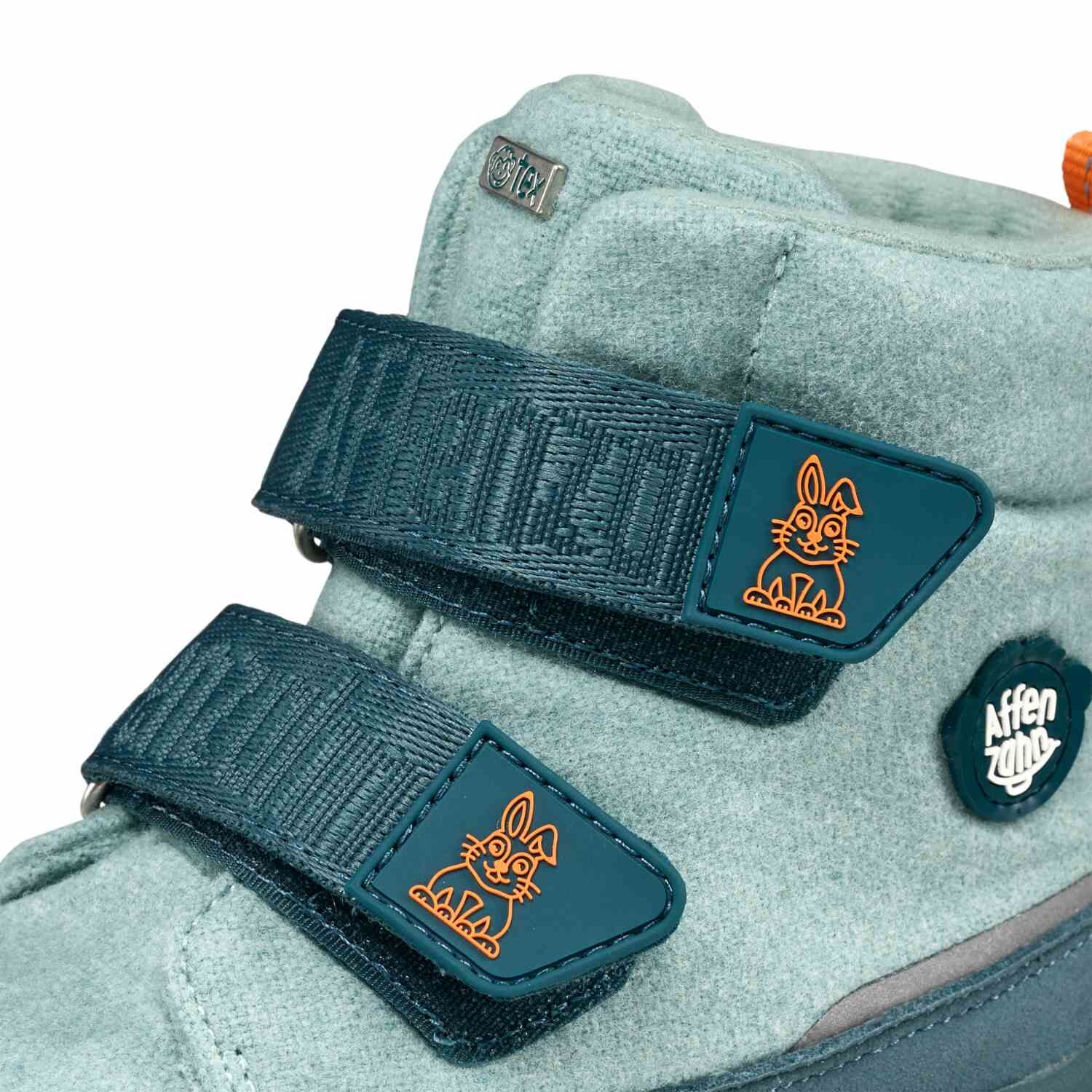 Affenzahn Winterstiefel Wolle Comfy Hase Größe 26