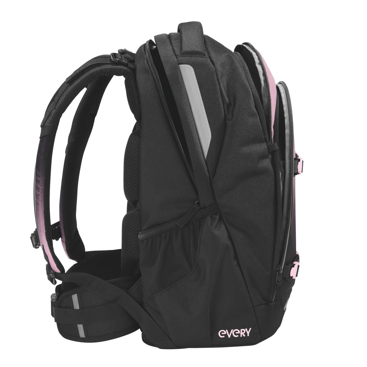 coocazoo Schulrucksack EVERY, Rose Shadows