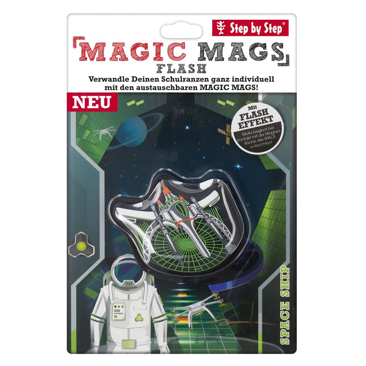 Step by Step MAGIC MAGS FLASH "Space Ship Skylar"