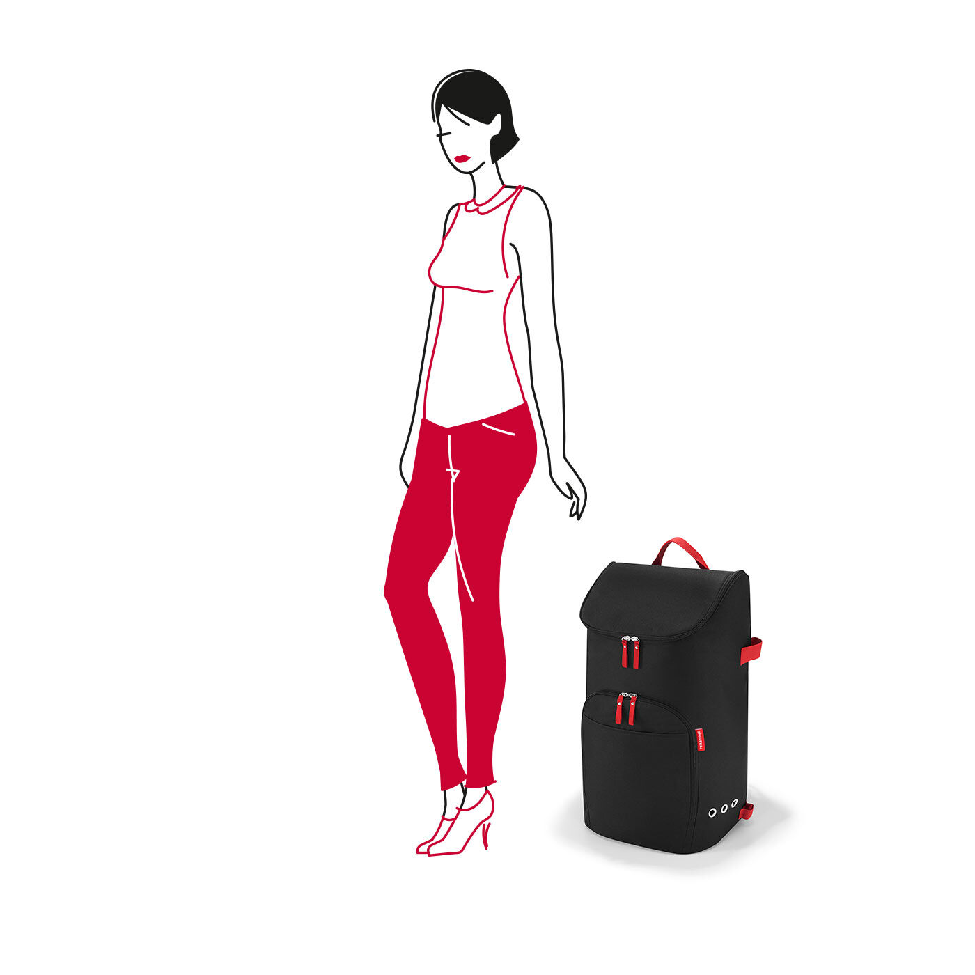 reisenthel Einkaufstrolley citycruiser bag black