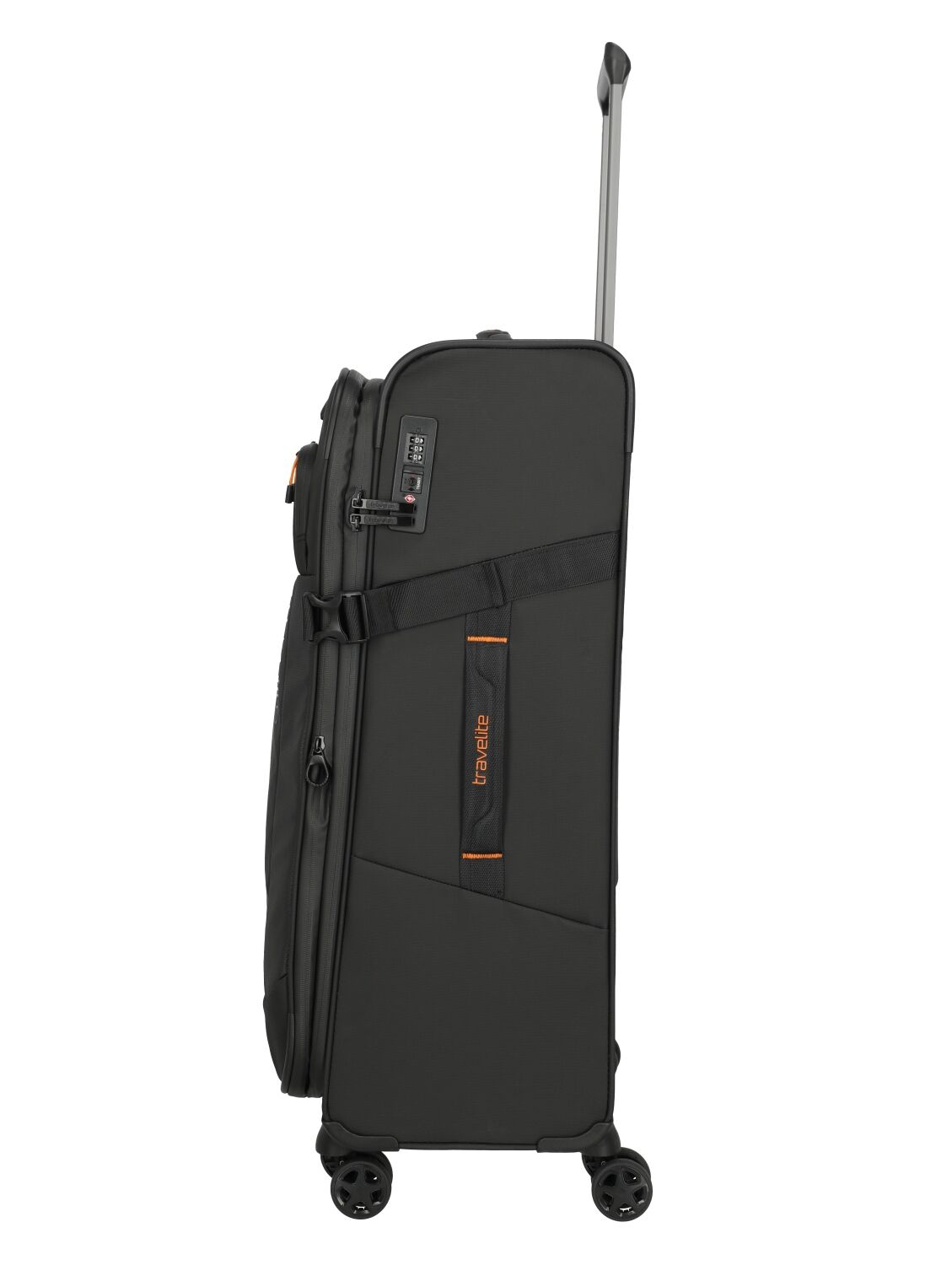 Travelite Koffer BRIIZE Trolley 4w L exp., Black