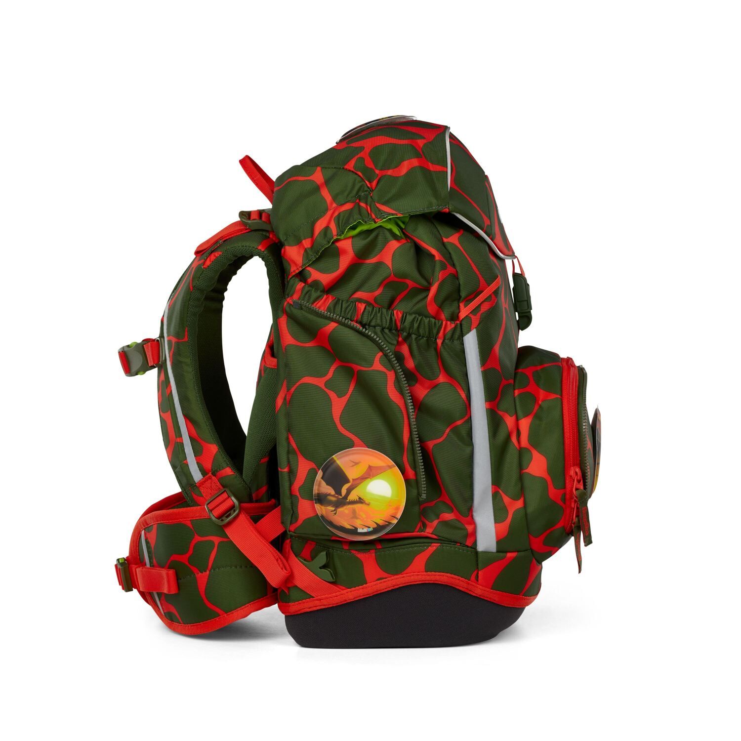ergobag pack Schulrucksack-Set FeuerspeiBär 2025