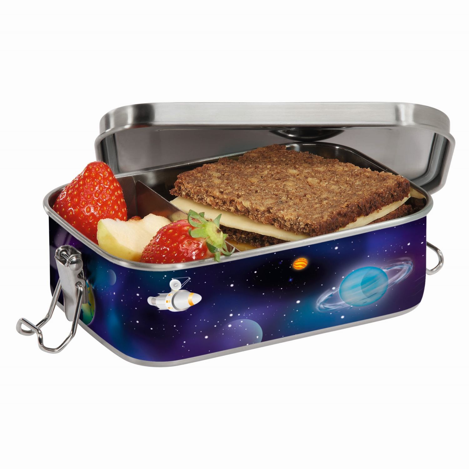 Step by Step Edelstahl-Lunchbox "Starship Galactus"