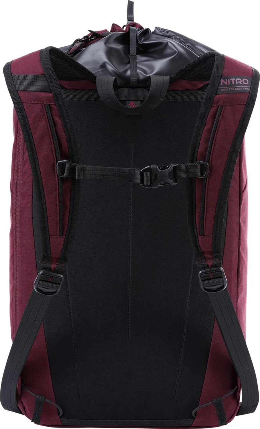 Nitro Rucksack FUSE WINE rot