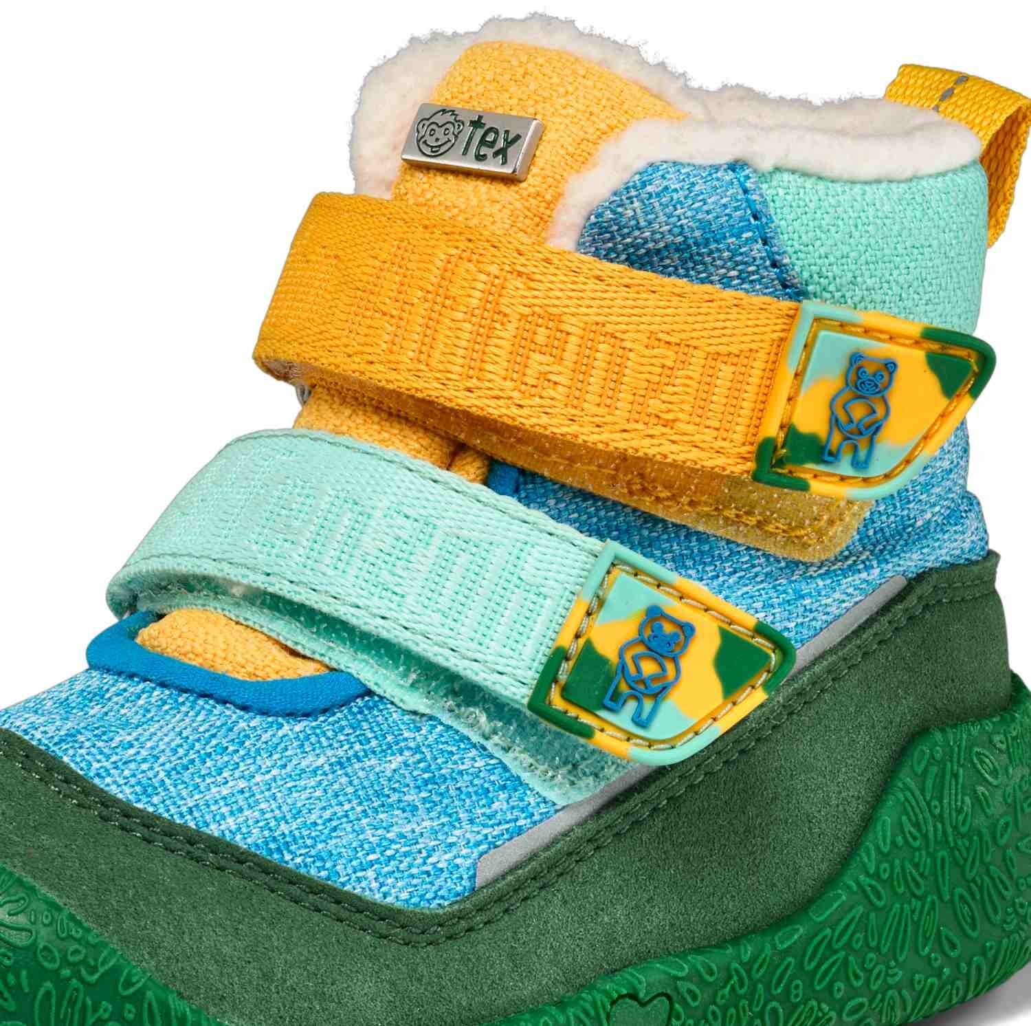 Affenzahn Lauflerner Winterstiefel Vegan Snuggy Kreativ Bär Größe 21