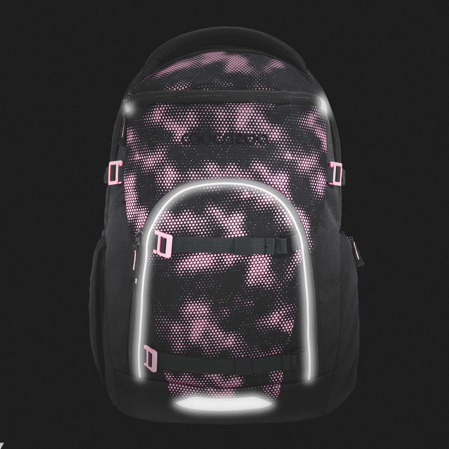 coocazoo Schulrucksack BYTE, Pink Illusion
