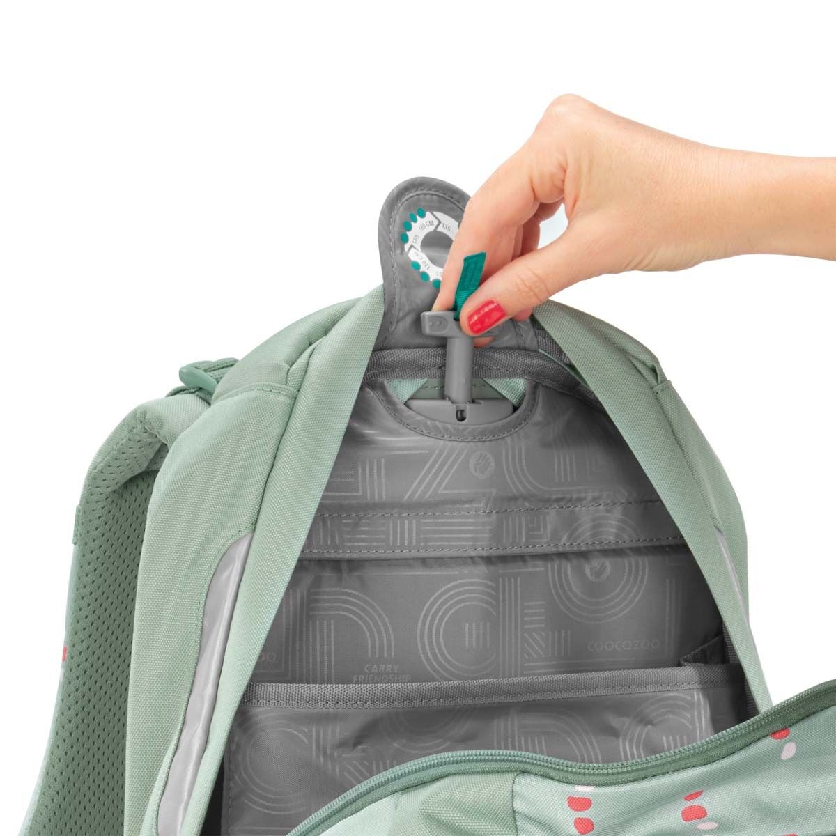 coocazoo Schulrucksack MATE, Dancing Dots