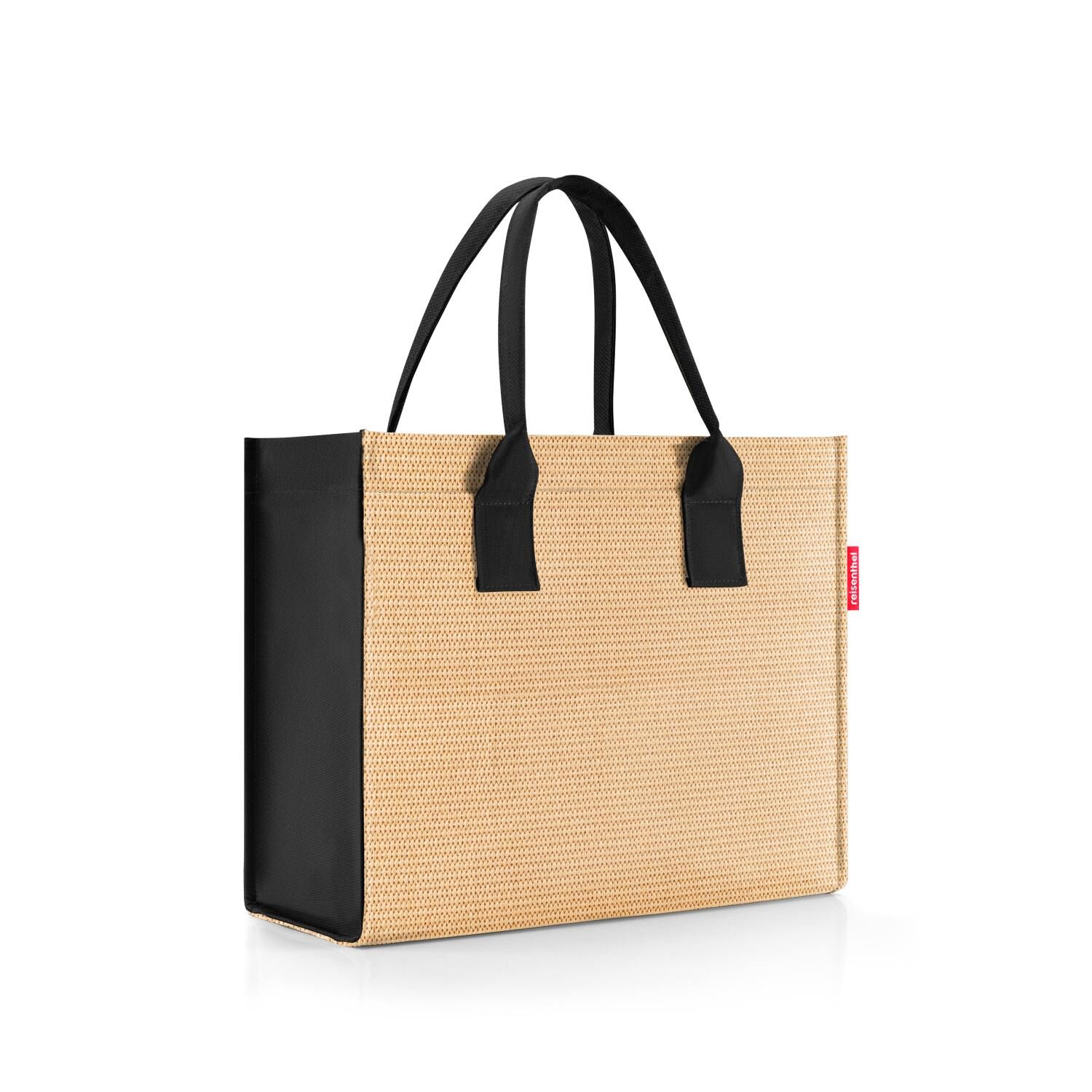 reisenthel daily shopper raffia black