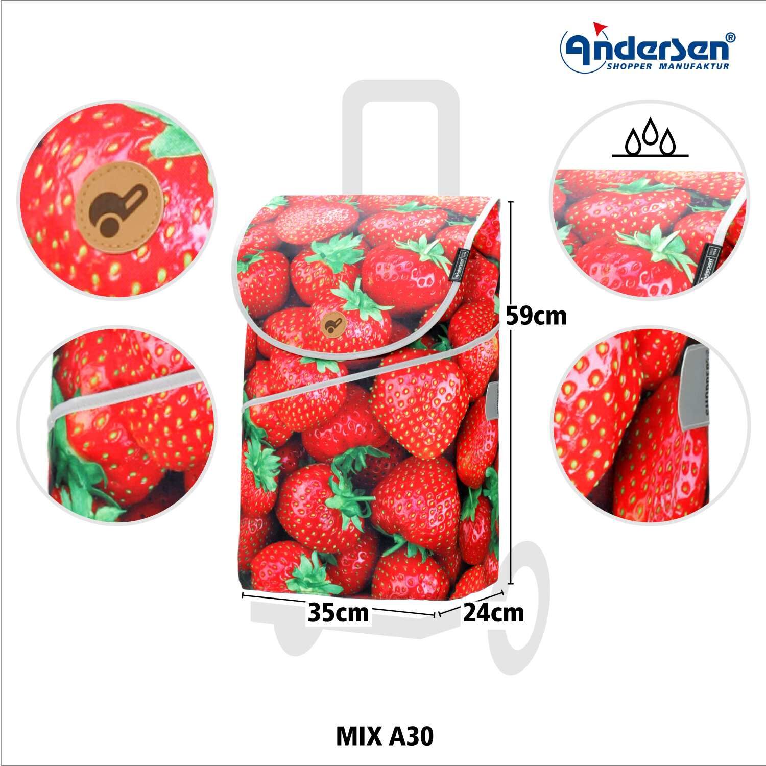 Andersen Einkaufstrolley Tasche MIX A30