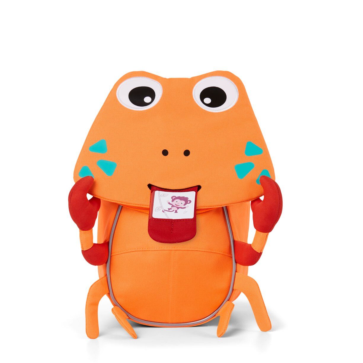 Affenzahn Kinderrucksack Kleiner Freund NEON krabbe