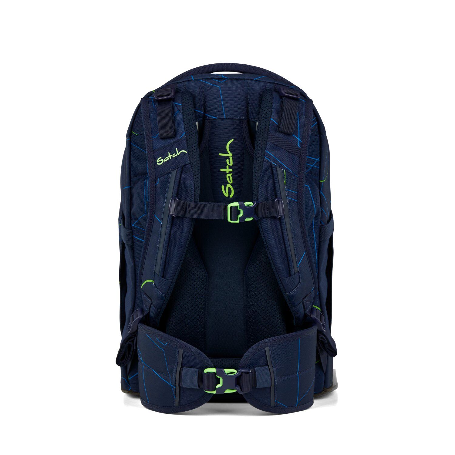 Satch pack Schulrucksack Blue Tech dunkelblau Satch pack Schulrucksack Blue Tech dunkelblau