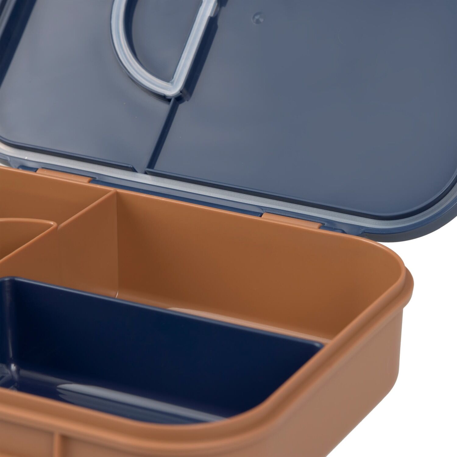 Lässig Brotdose Kinder - Bento Lunchbox Little Gang Smile, navy