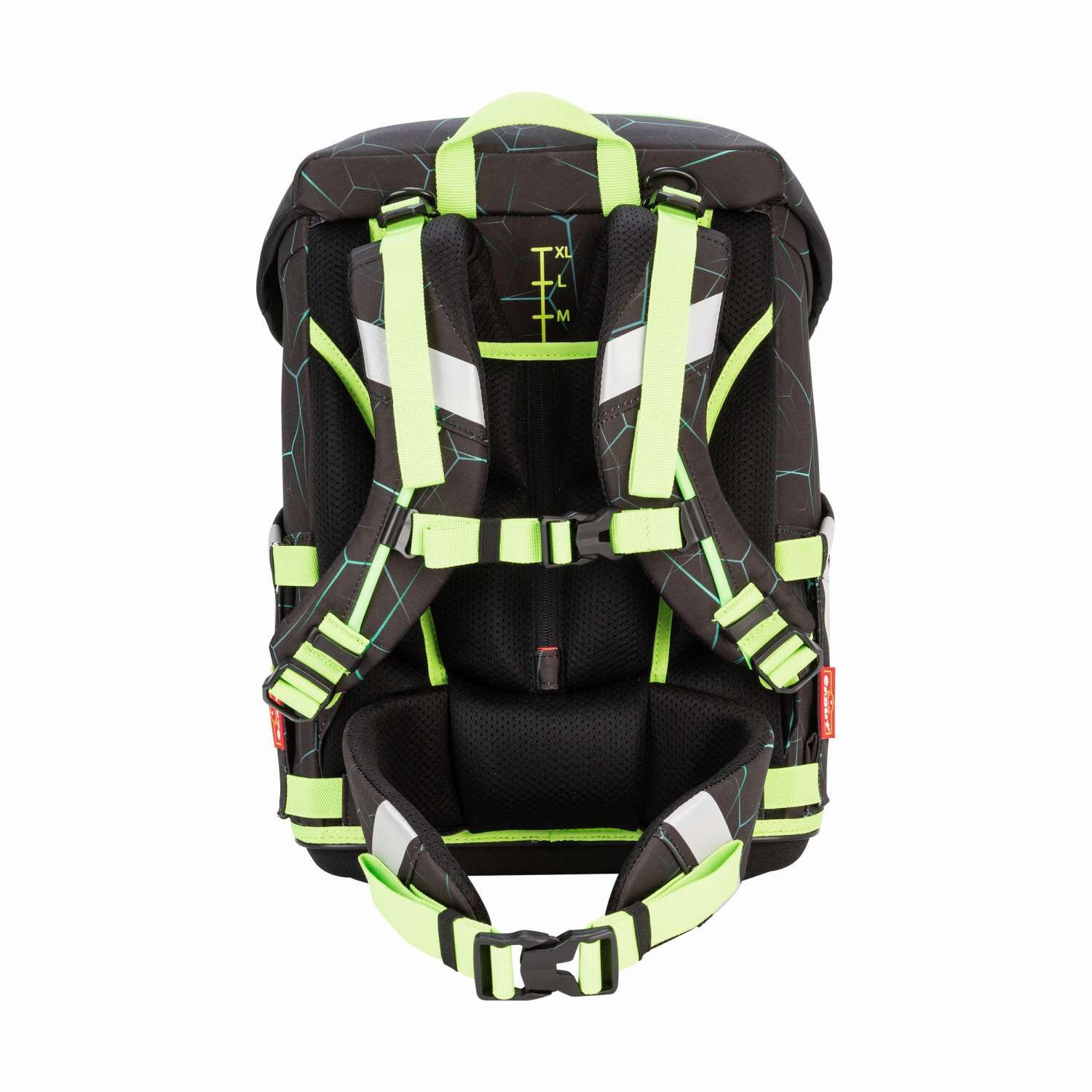 Scout Sunny II Exklusiv DIN LED Dino Hunter Schulranzen-Set 4-teilig