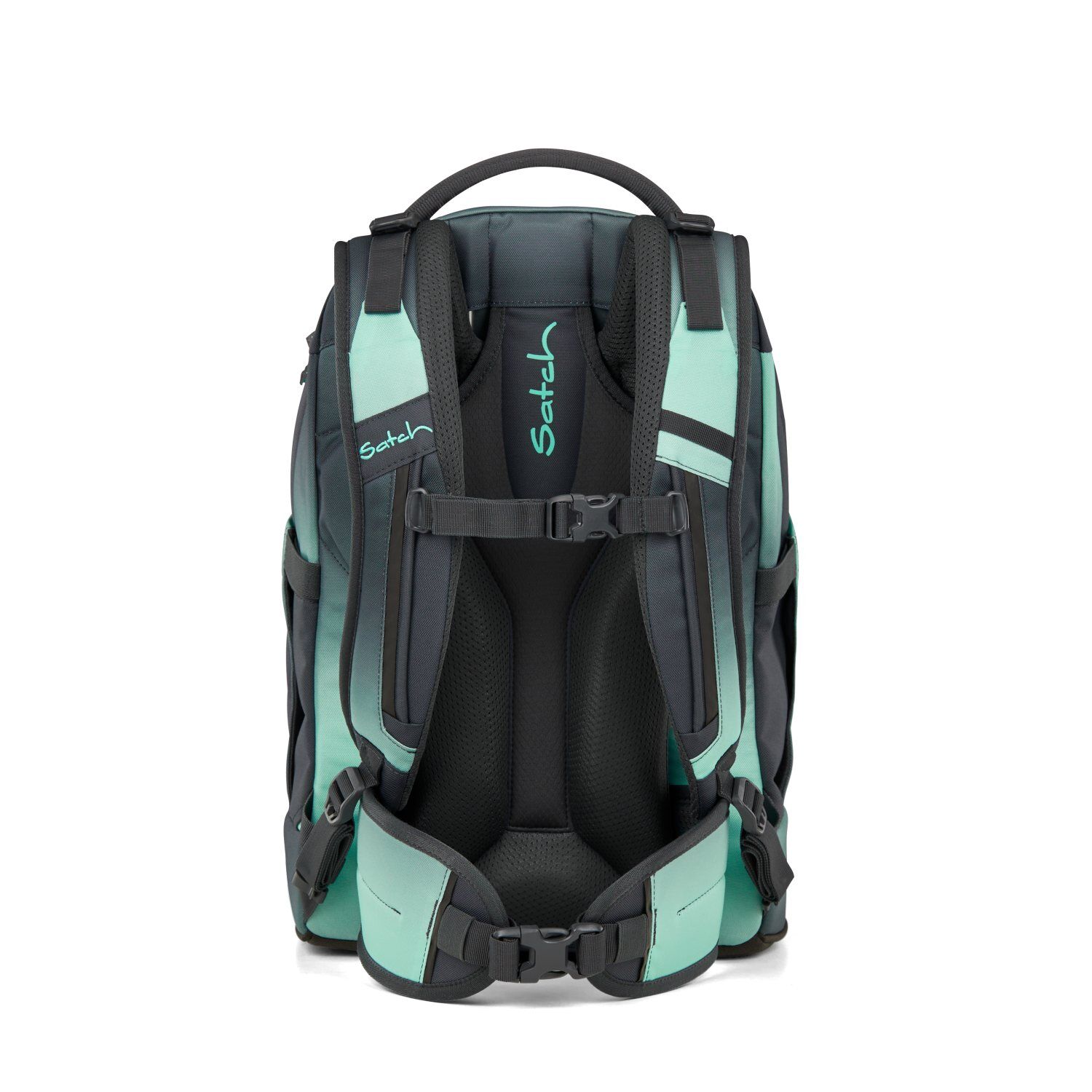 Satch pack Schulrucksack Gradient Mint anthrazit