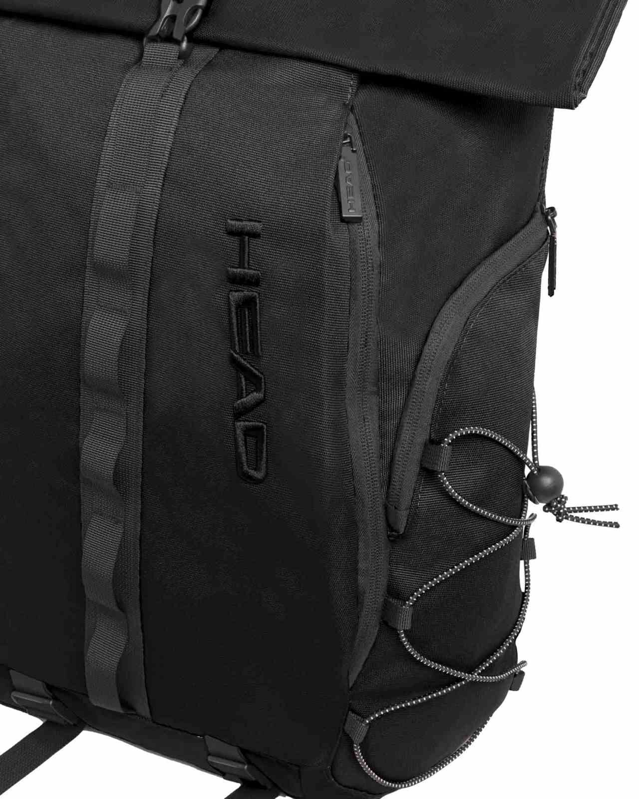 HEAD Rucksack Point Backpack Roll-up Black