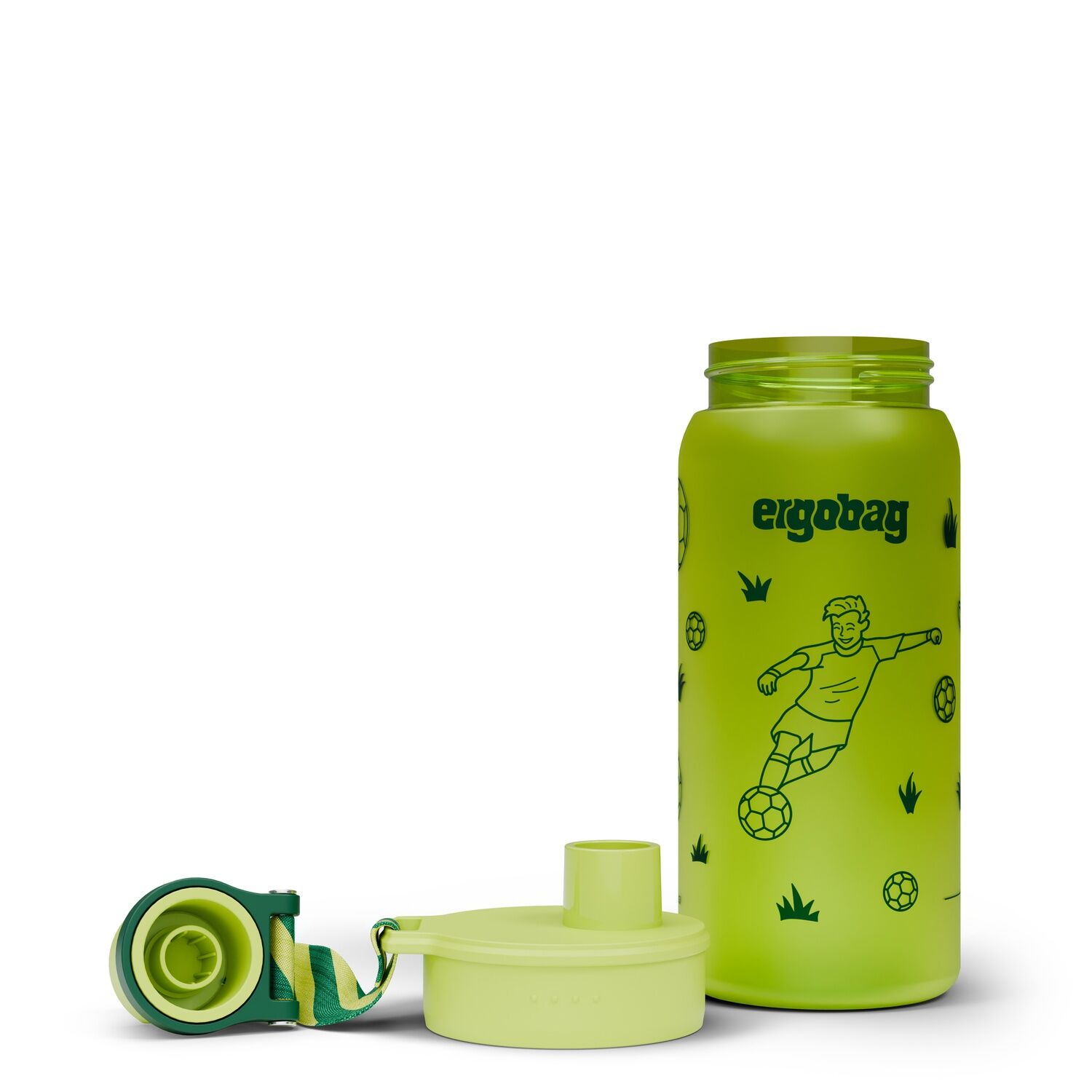 ergobag Trinkflasche Fußball