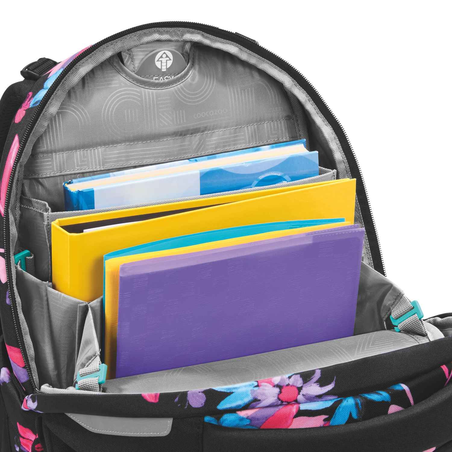 coocazoo Schulrucksack PORTER, Floral Artnight