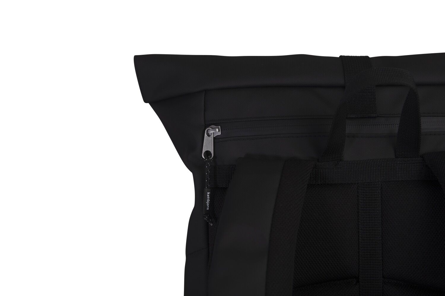 kattbjoern Rolltop Rucksack Black