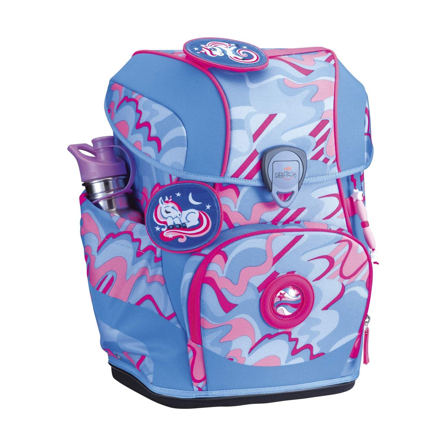 DerDieDas ErgoFlex Tiny Superflash Magic Unicorn Schulranzenset 5-teilig